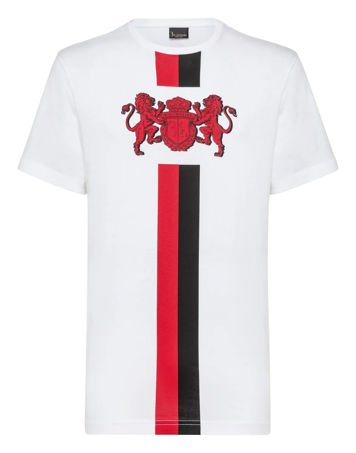 T-shirt Round Neck SS Double Lion, цвет: Белый