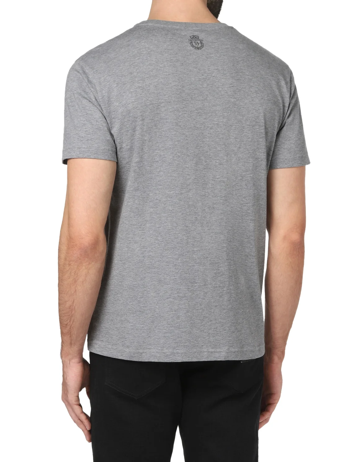 T-shirt Round Neck SS Double Lion, цвет: Серый