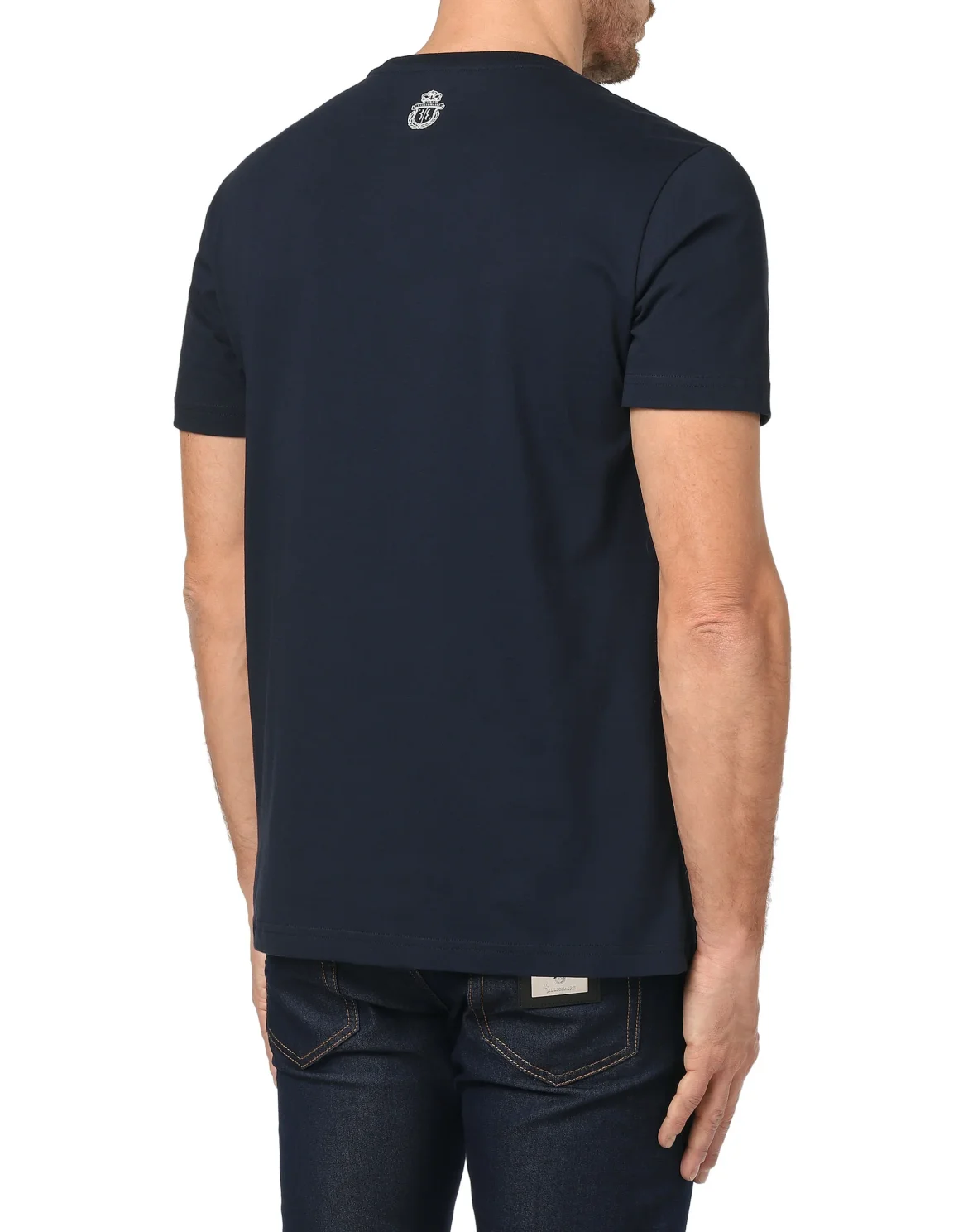 T-shirt Round Neck SS Double Lion, цвет: Синий
