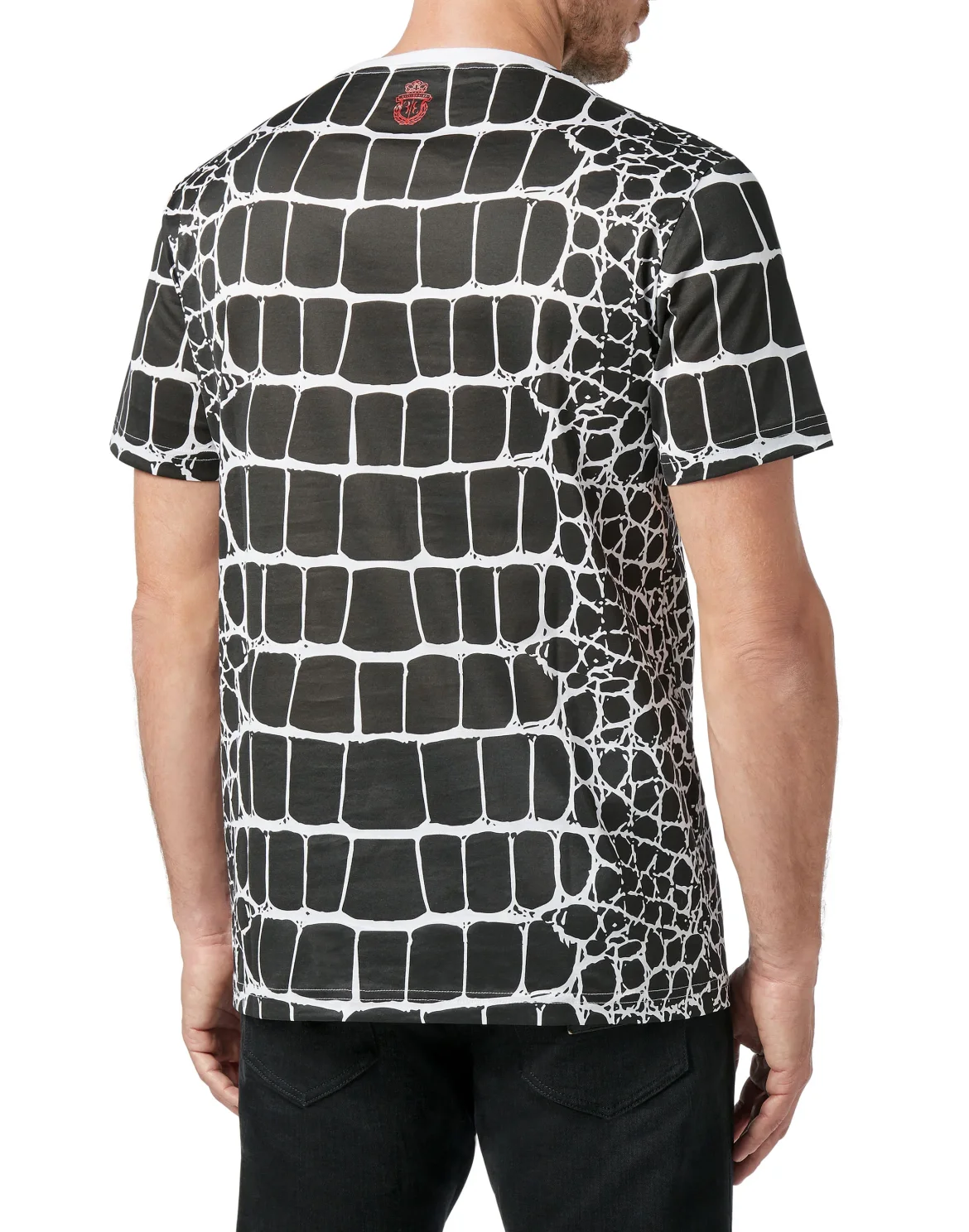 T-shirt Round Neck SS Crest, цвет: Черный