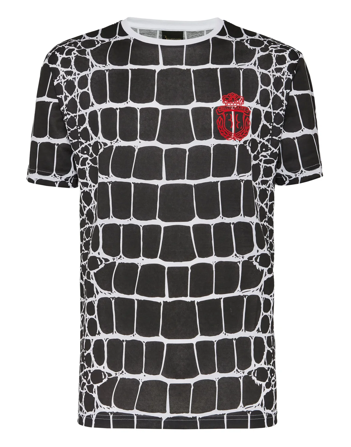T-shirt Round Neck SS Crest, цвет: Черный