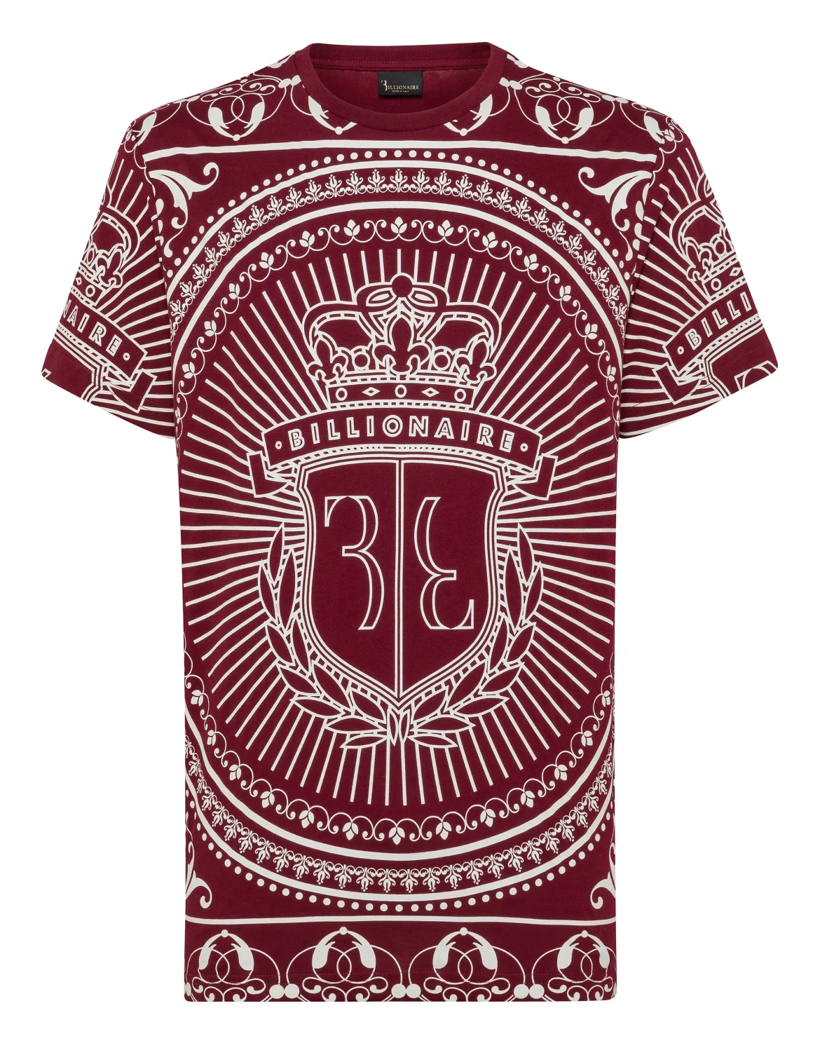 T-shirt Round Neck SS Baroque, цвет: Красный