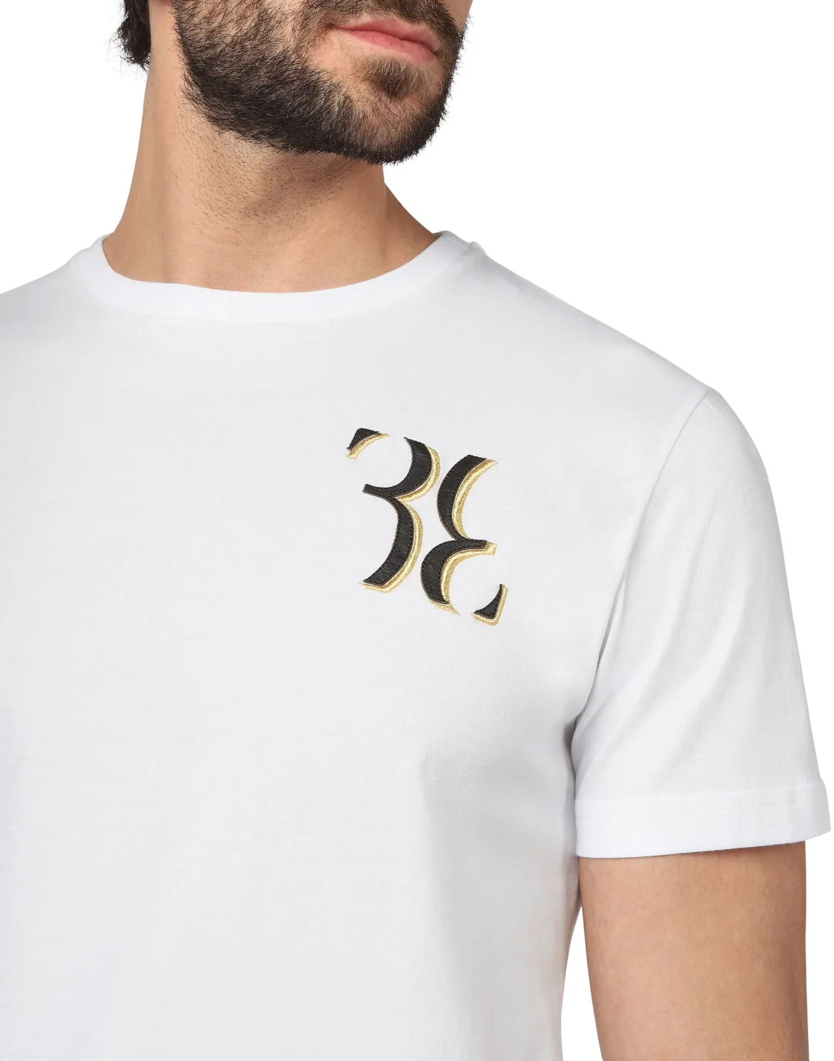 T-shirt Round Neck SS Double B, цвет: Белый