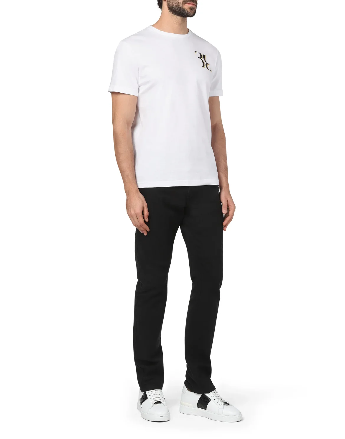 T-shirt Round Neck SS Double B, цвет: Белый