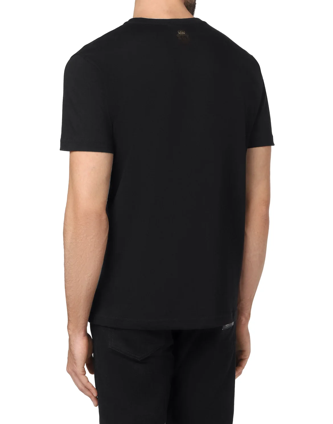 T-shirt Round Neck SS Double B, цвет: Черный