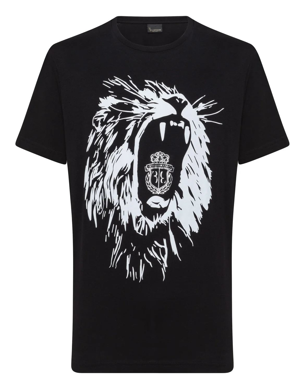 T-shirt Round Neck SS Lion, цвет: Черный