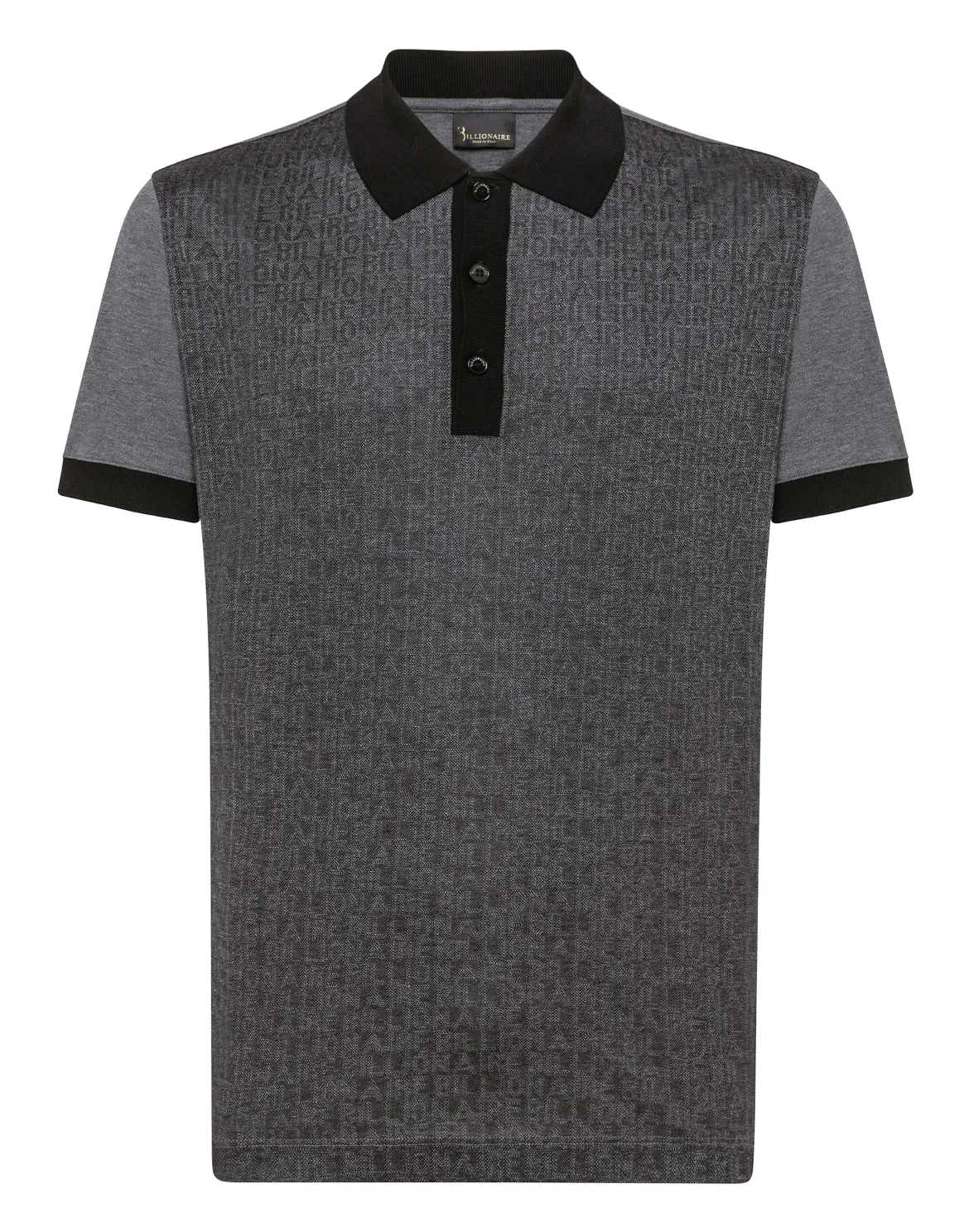 Polo shirt SS All over BB, цвет: Серый