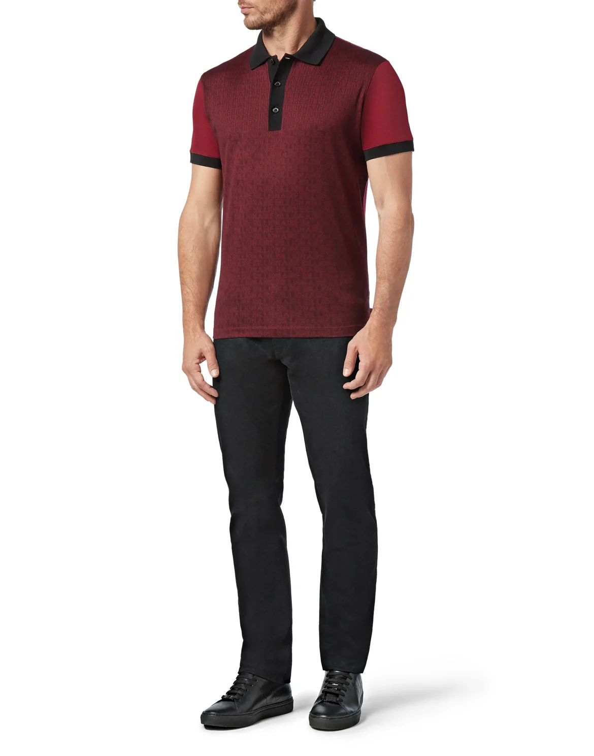 Polo shirt SS All over BB, цвет: Красный