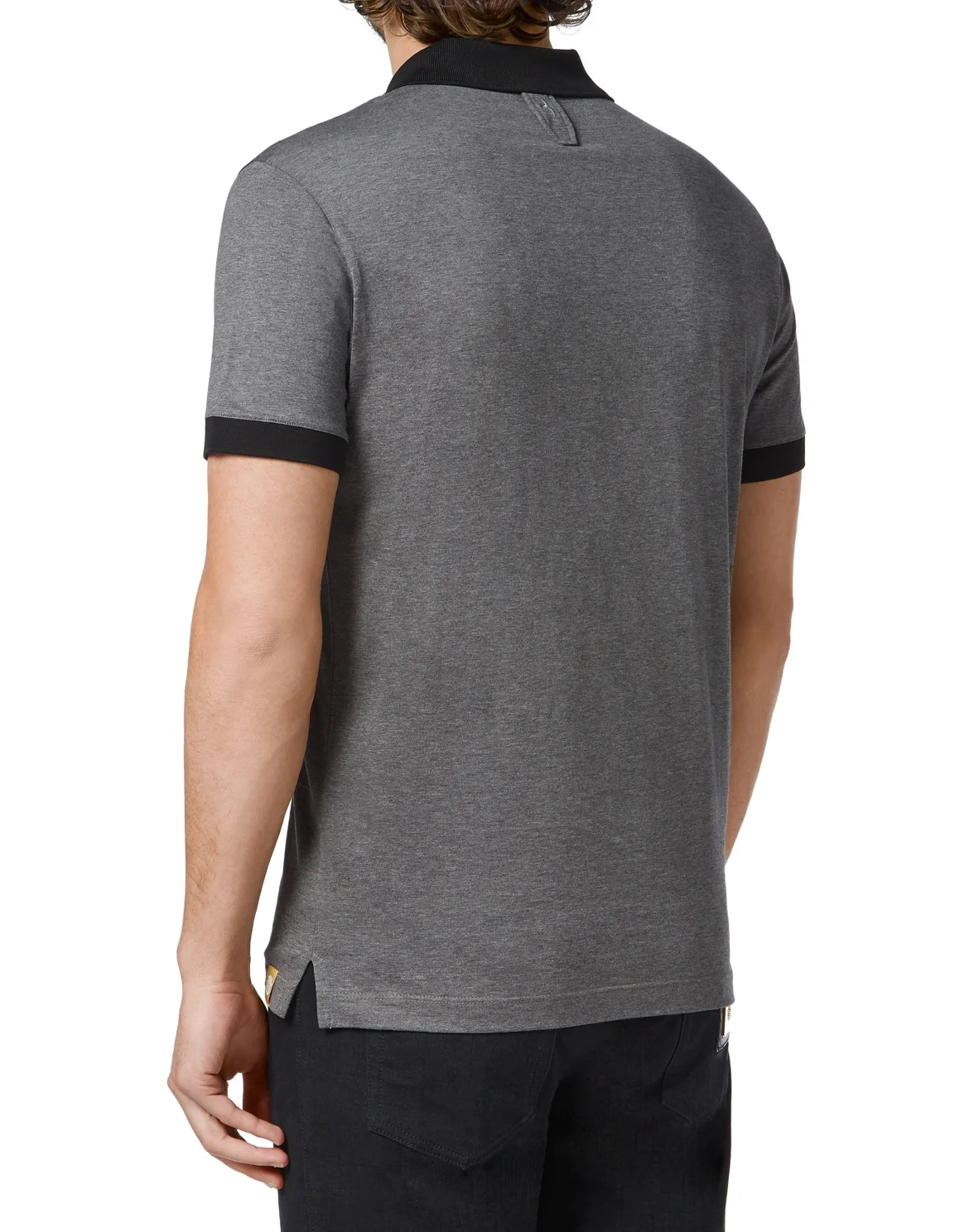 Polo shirt SS Crest, цвет: Серый
