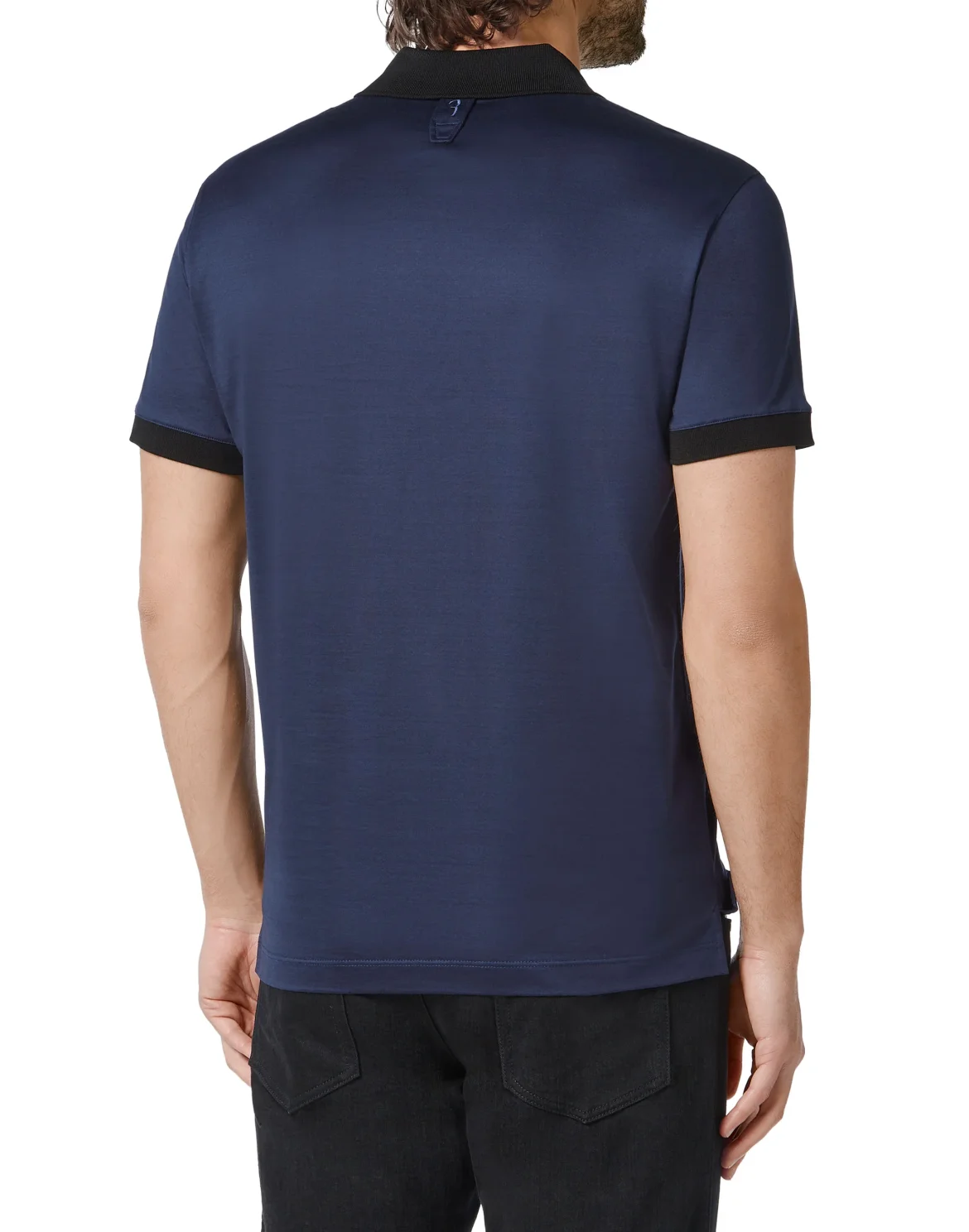 Polo shirt SS Crest, цвет: Синий