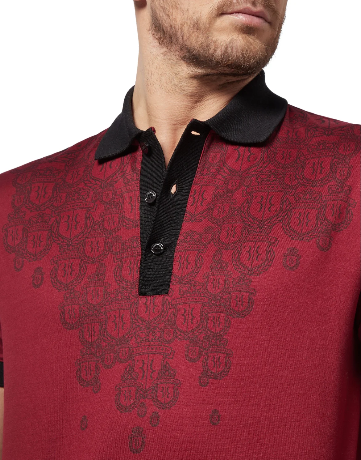 Polo shirt SS Crest, цвет: Красный