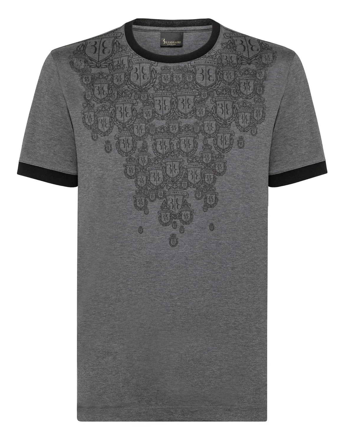 T-shirt Round Neck SS Crest, цвет: Серый