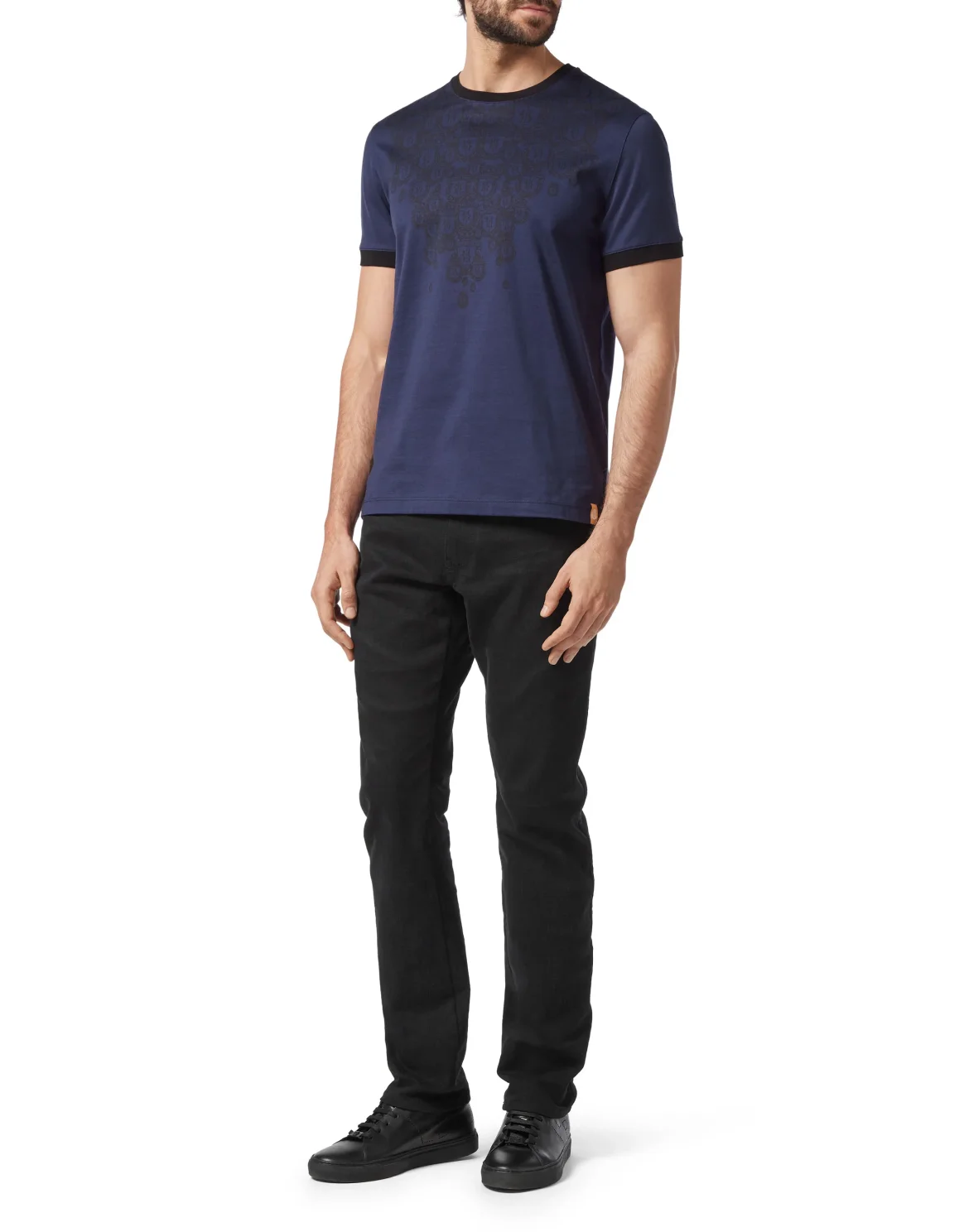 T-shirt Round Neck SS Crest, цвет: Синий