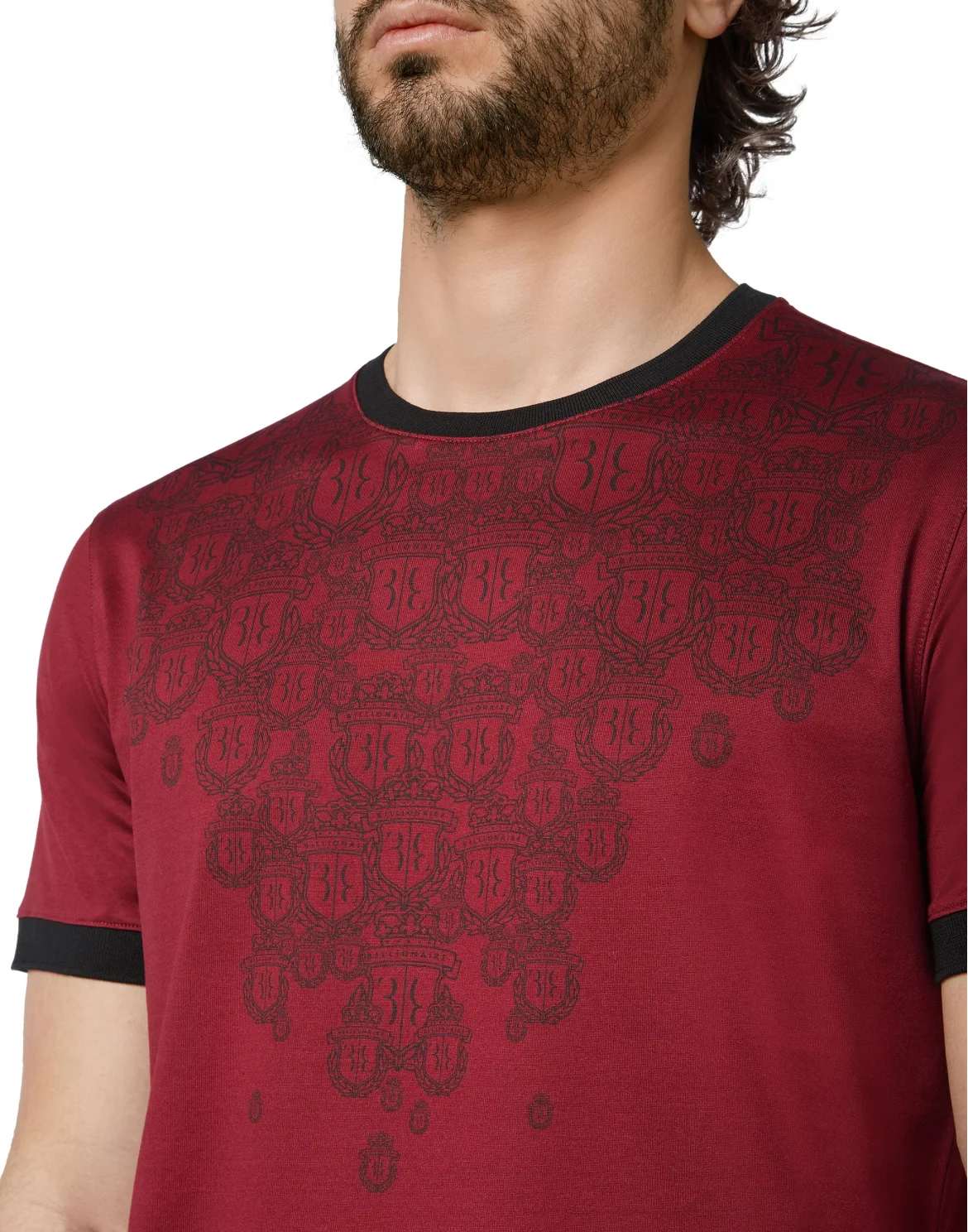 T-shirt Round Neck SS Crest, цвет: Красный
