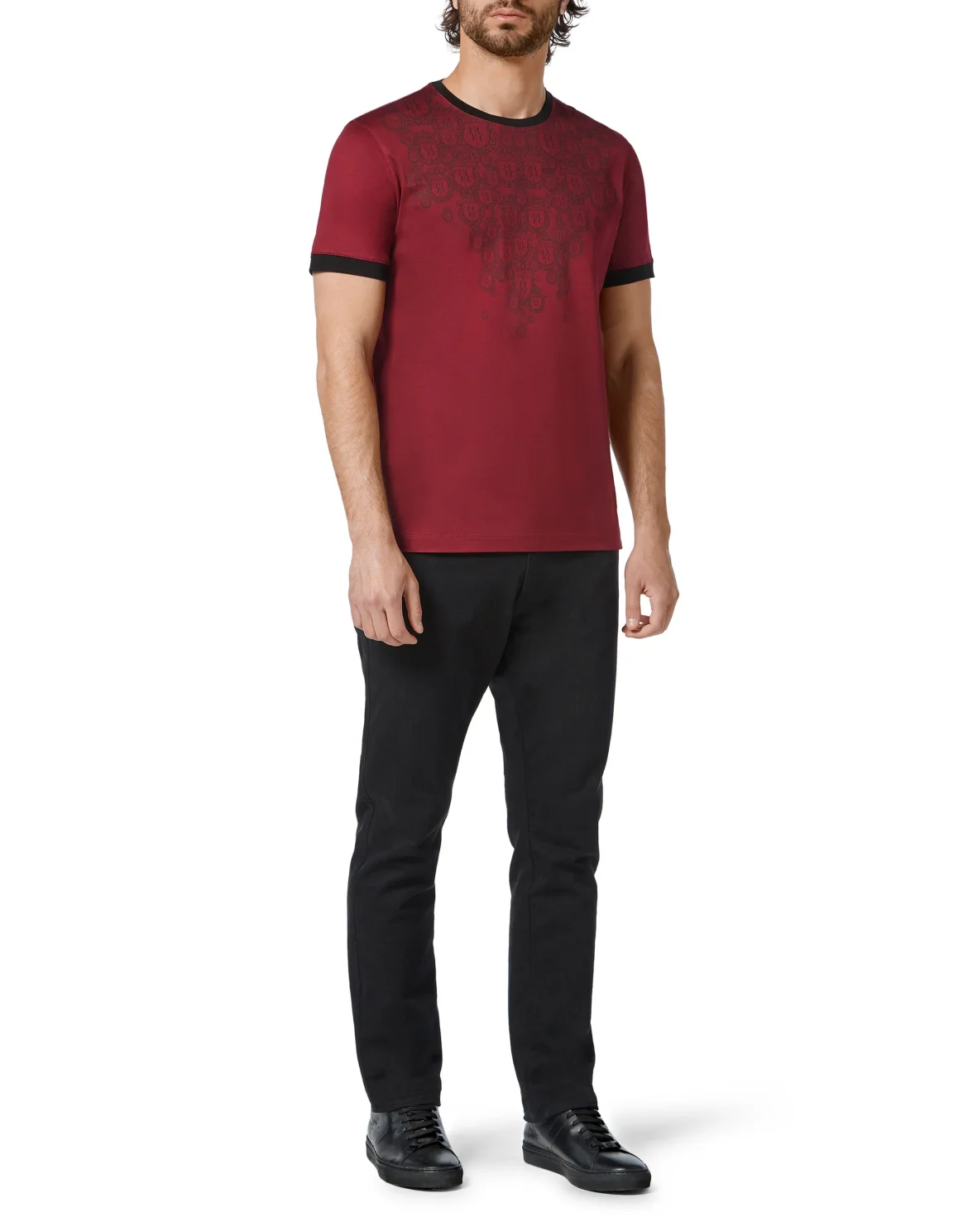 T-shirt Round Neck SS Crest, цвет: Красный