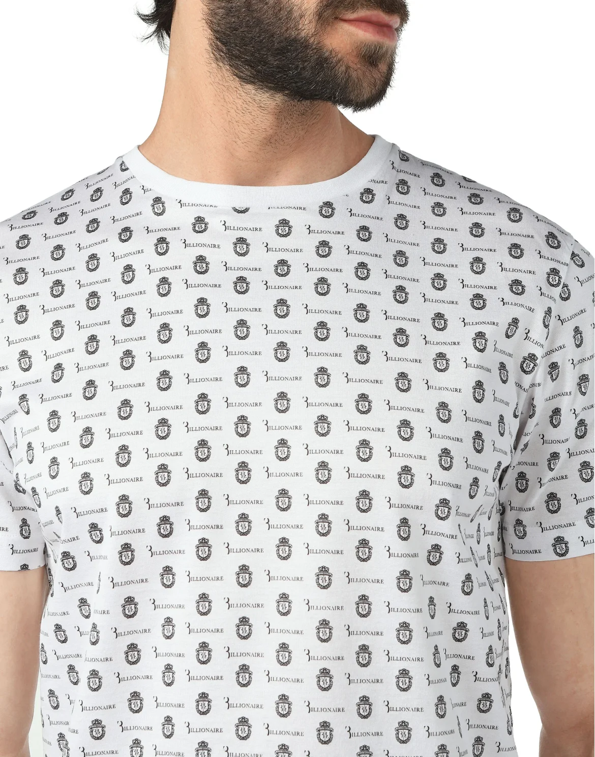 T-shirt Round Neck SS Crest, цвет: Белый