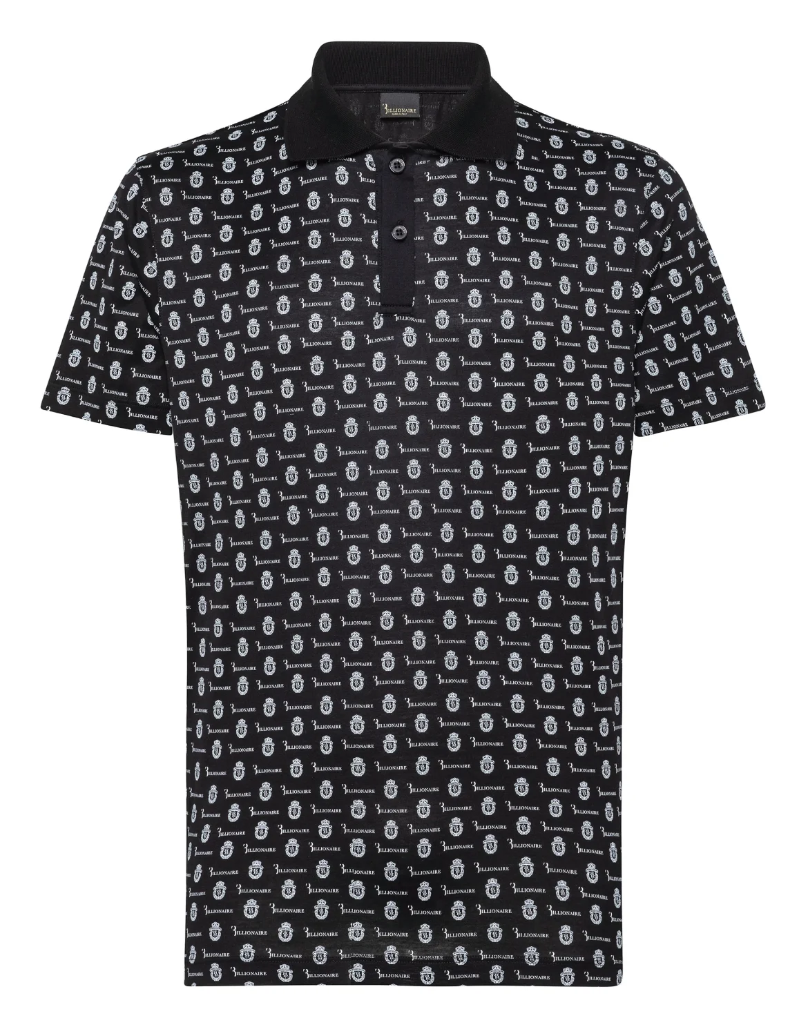 Polo shirt SS Crest, цвет: Черный