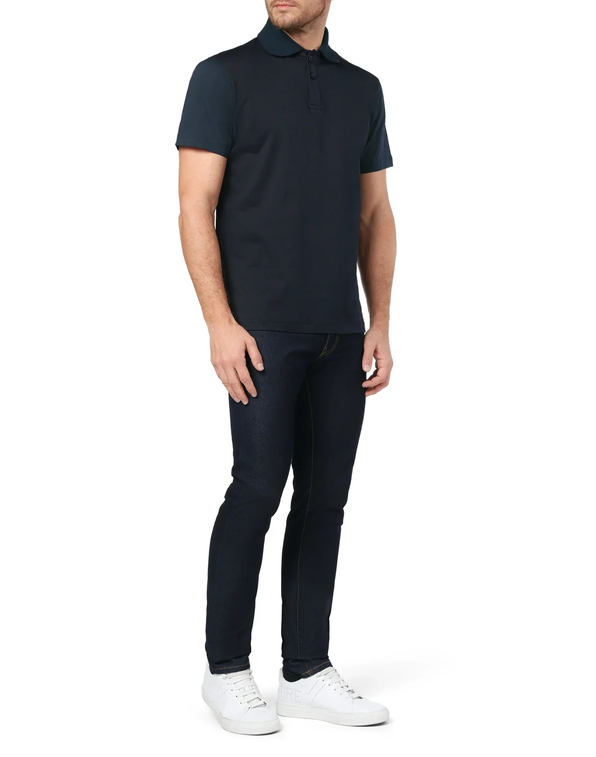 Polo shirt SS Crest, цвет: Синий