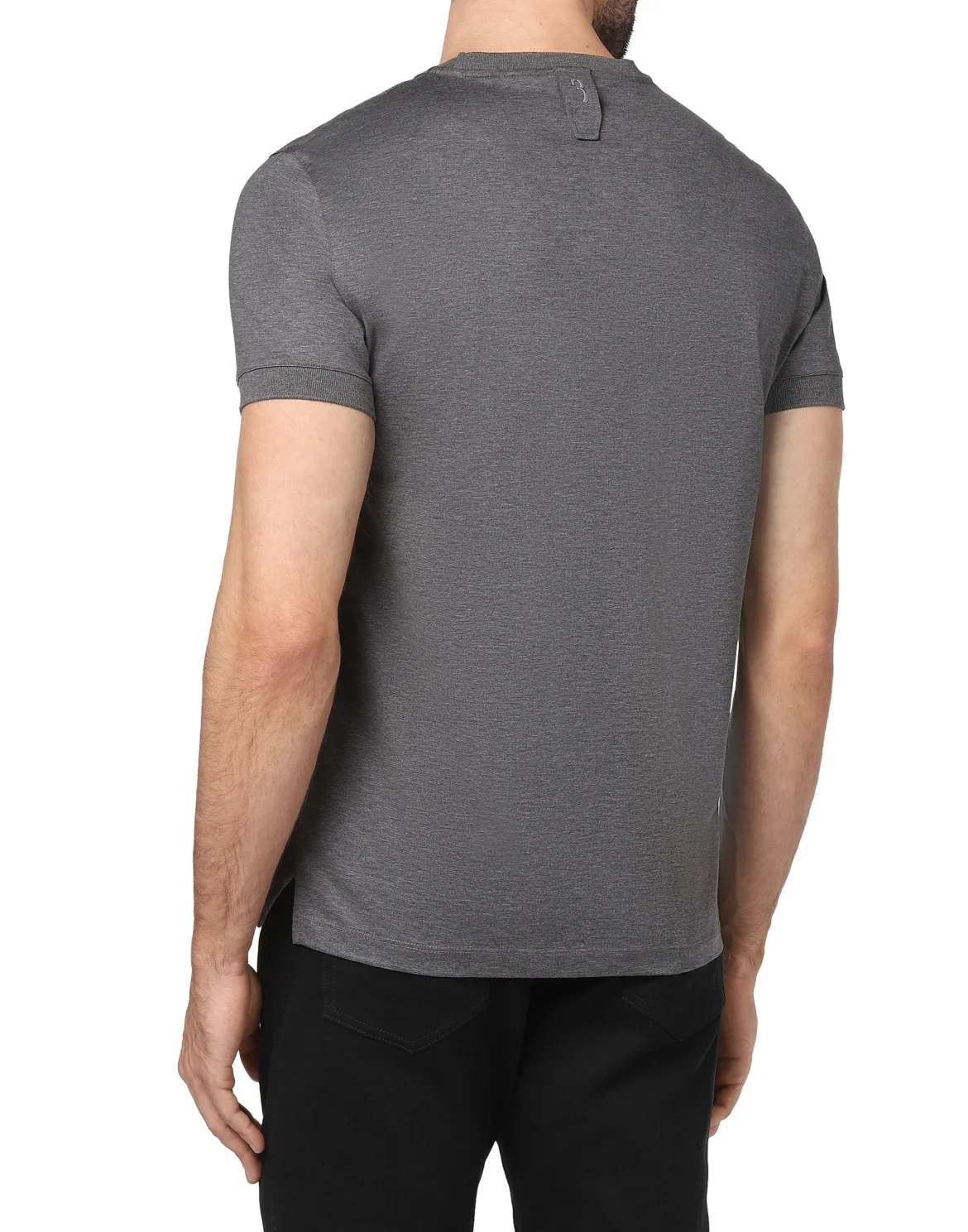 T-shirt Round Neck SS Lion, цвет: Серый