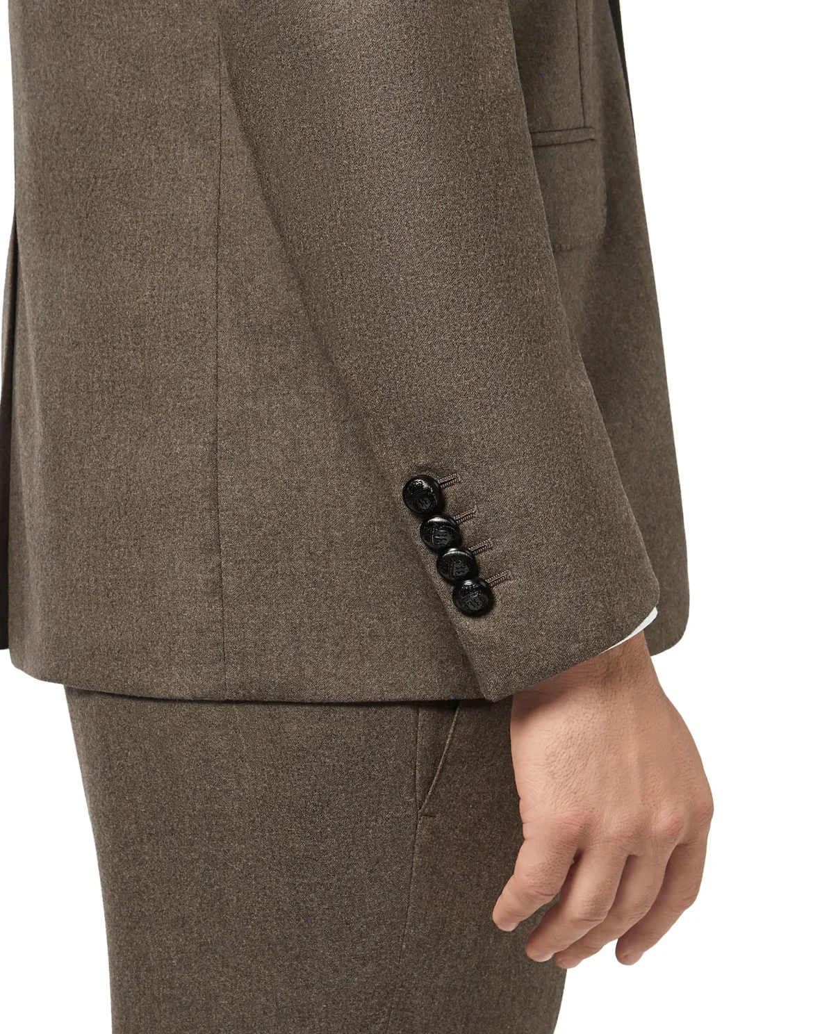 Blazer Super Slim Fit Crest, цвет: Коричневый