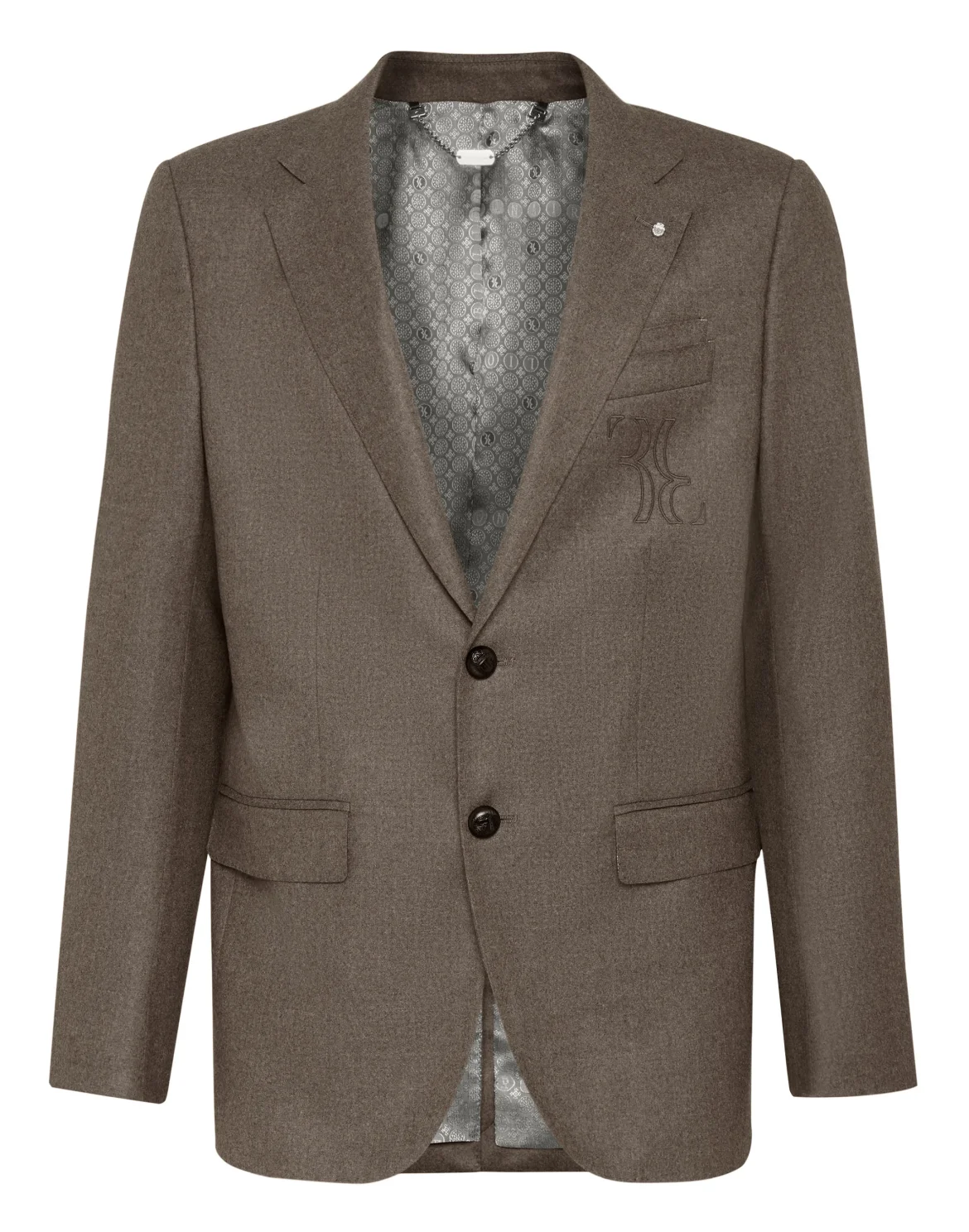 Blazer Super Slim Fit Crest, цвет: Коричневый
