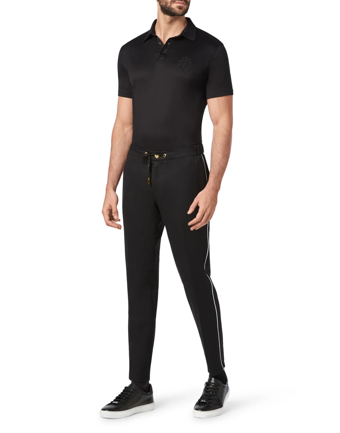 Trousers Tailored Fit, цвет: Черный