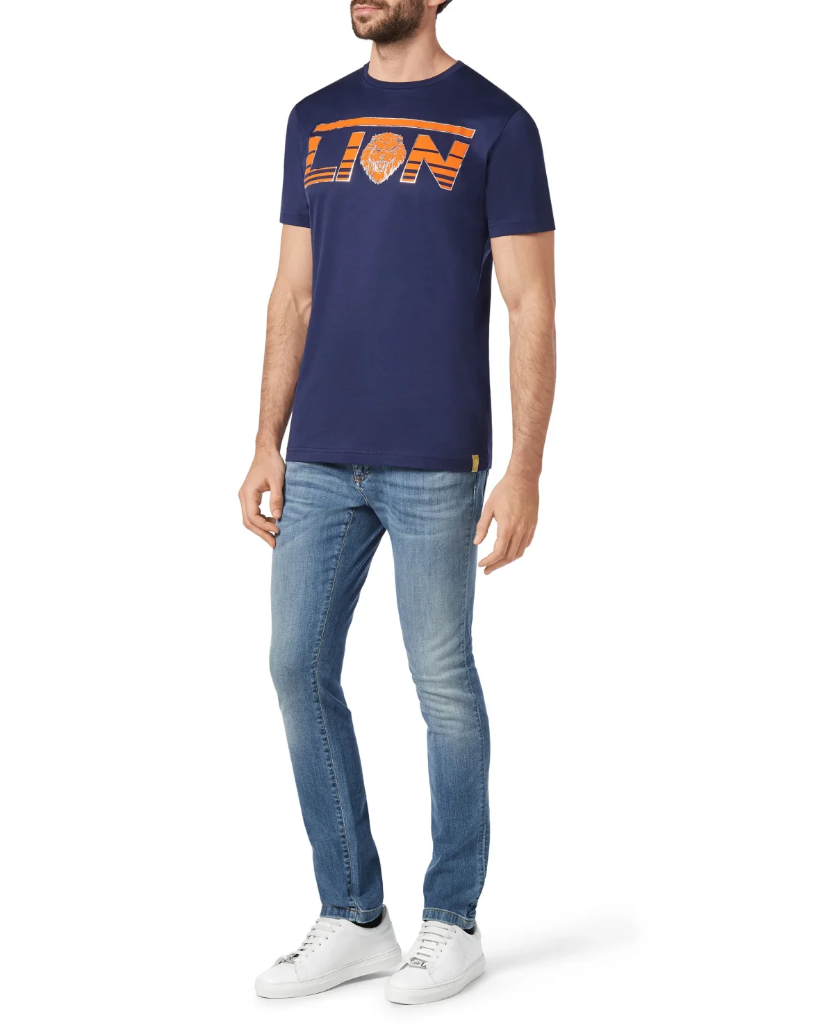 T-shirt Round Neck SS Cars Racing, цвет: Синий