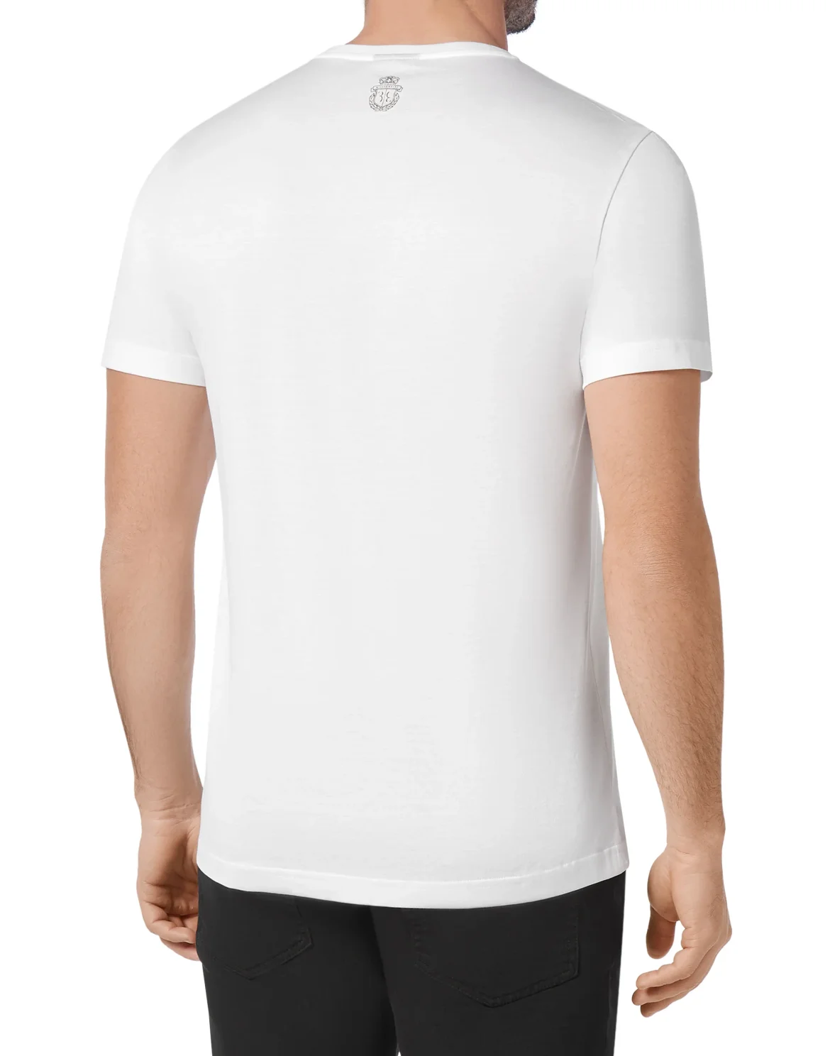 T-shirt Round Neck SS Baroque, цвет: Белый