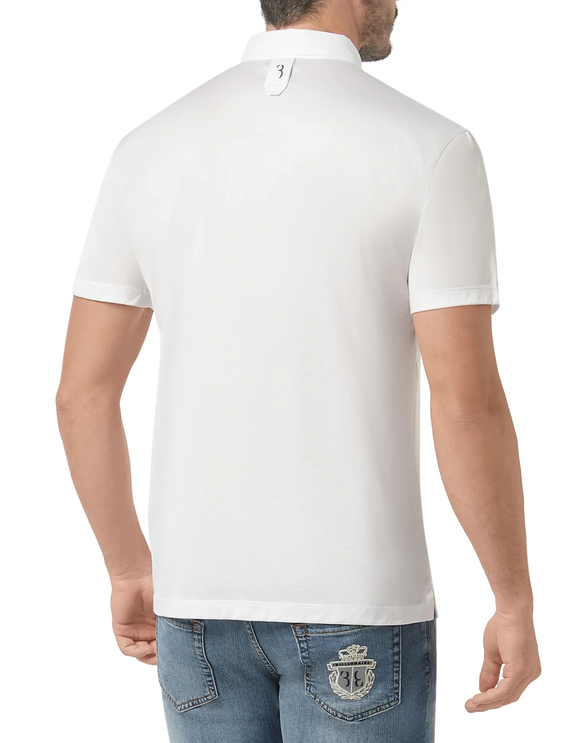 Polo shirt SS Crest, цвет: Белый