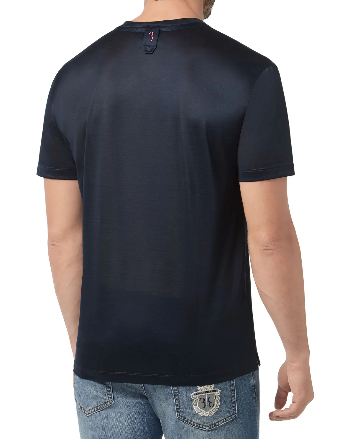 T-shirt V-Neck SS Crest, цвет: Синий