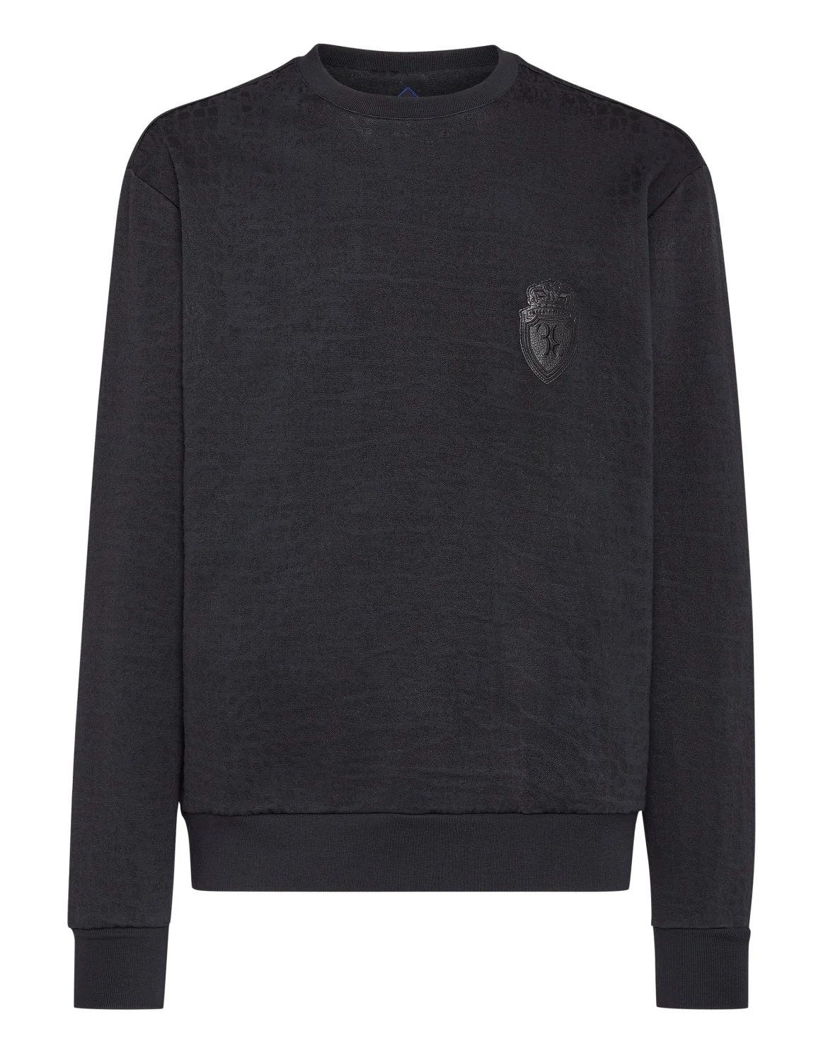 Sweatshirt LS Crocco Print, цвет: Синий