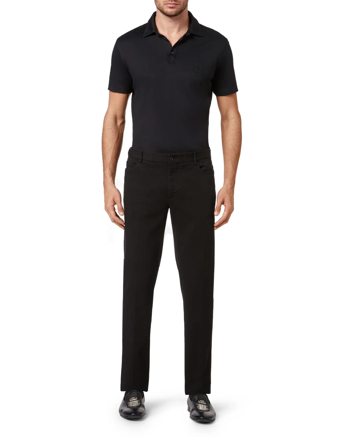 Long Trousers Chinos fit, цвет: Черный