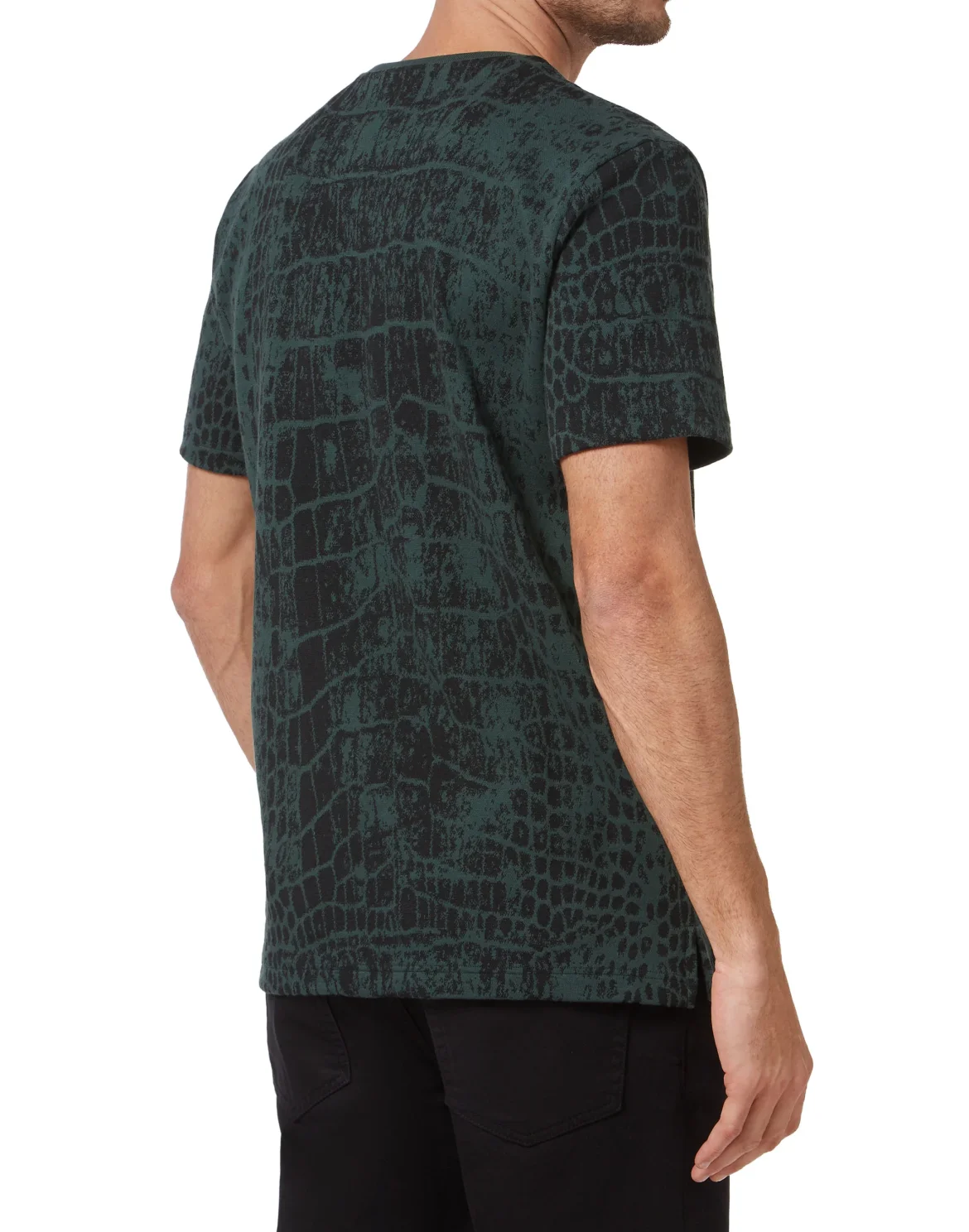 T-shirt Round Neck SS Cocco Print, цвет: Камуфляж