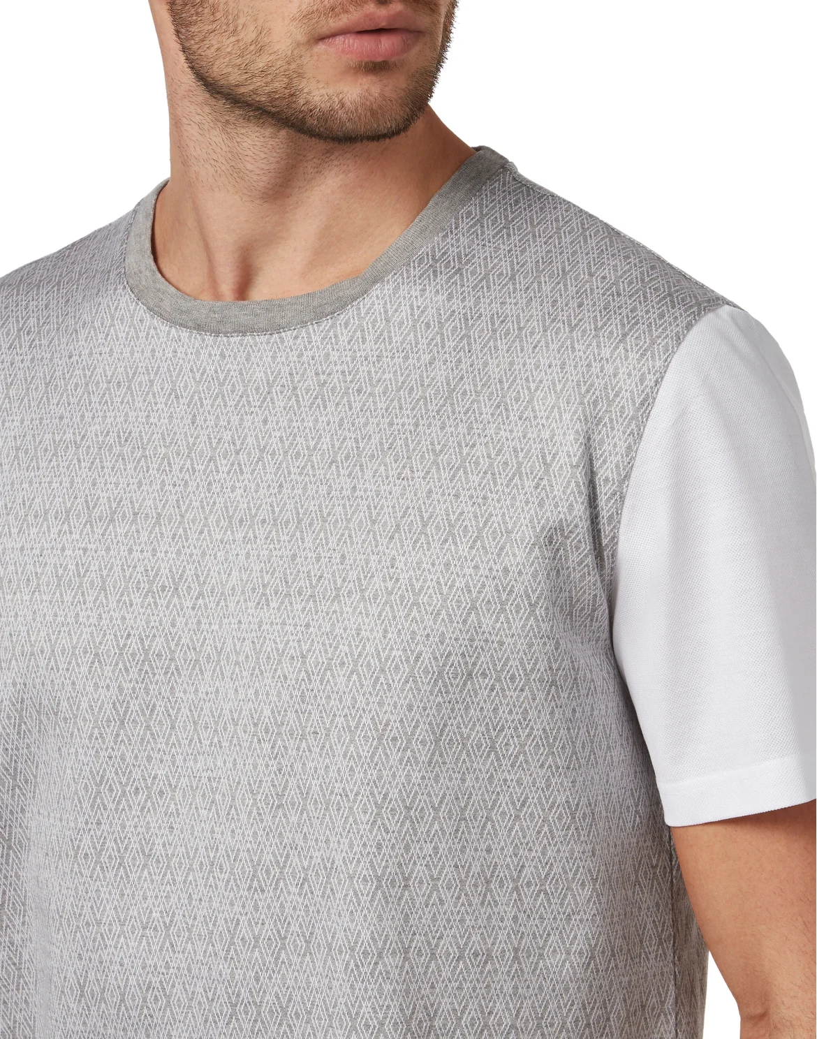 T-shirt Round Neck SS, цвет: Серый