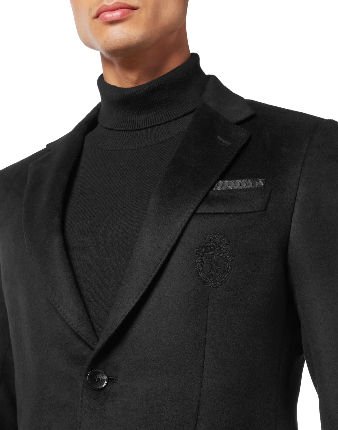 Silk and Elaphe Blazer, цвет: Черный