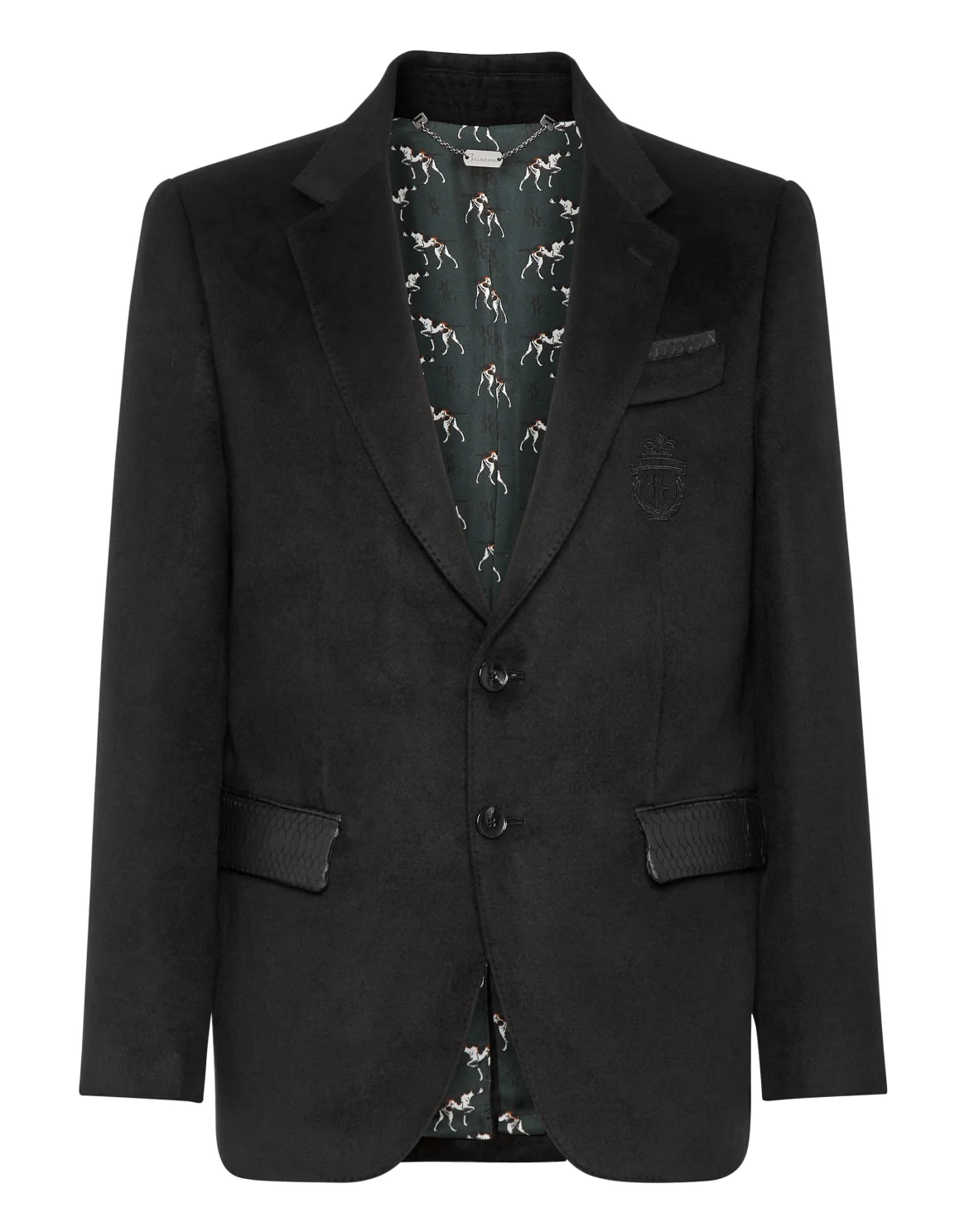 Silk and Elaphe Blazer, цвет: Черный