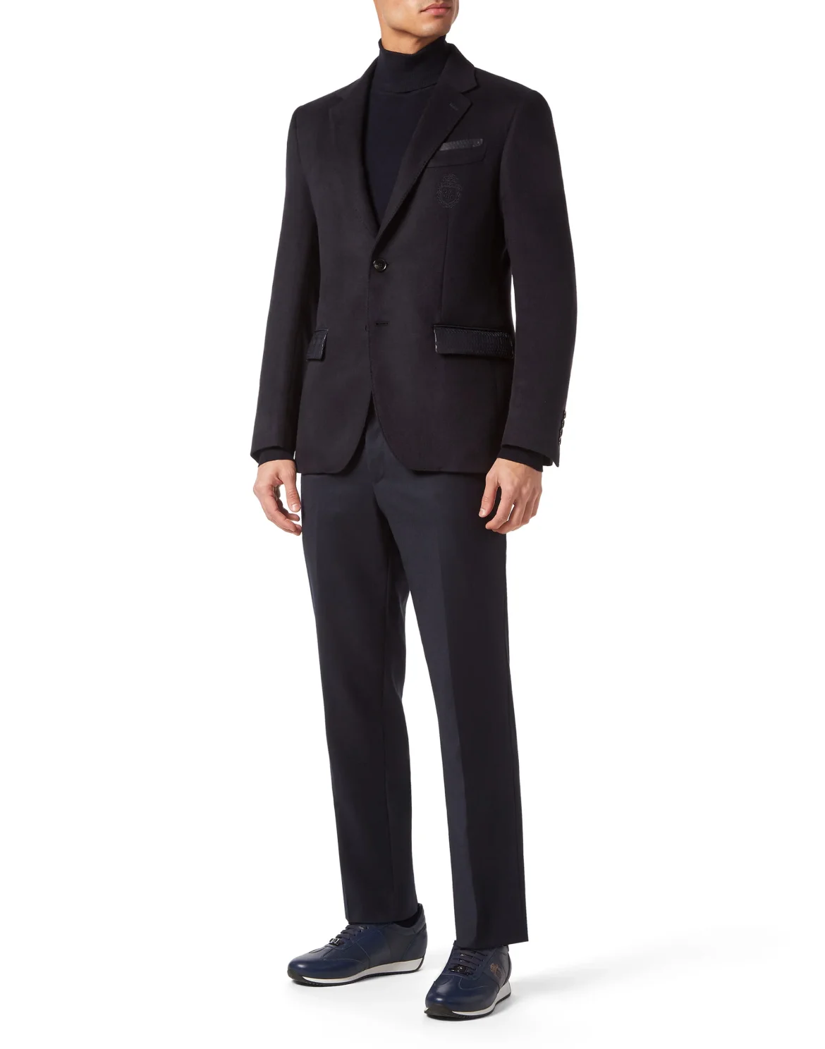 Silk and Elaphe Blazer, цвет: Синий