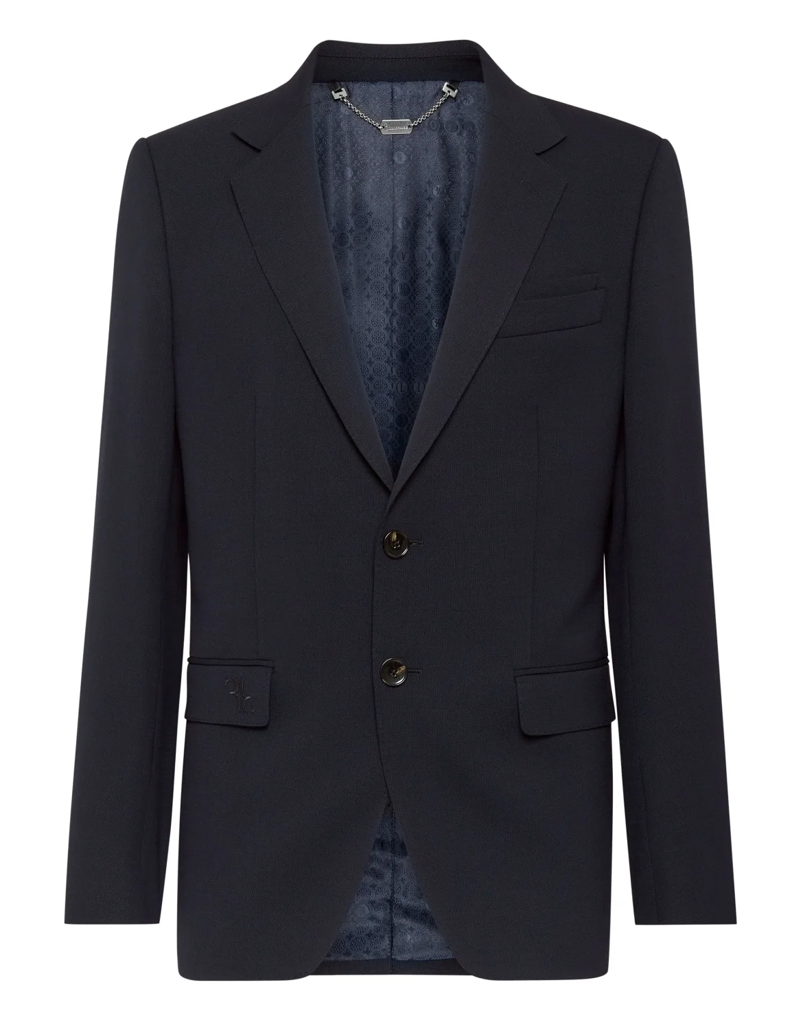 Light Wool Blazer, цвет: Синий