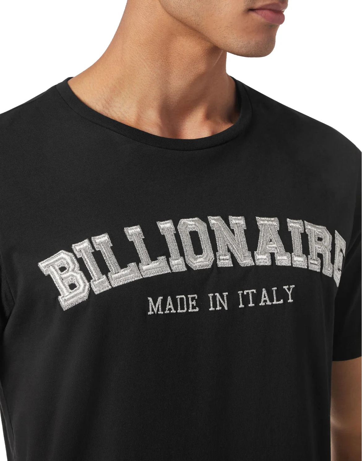 Jersey T-shirt Round Neck SS, цвет: Черный