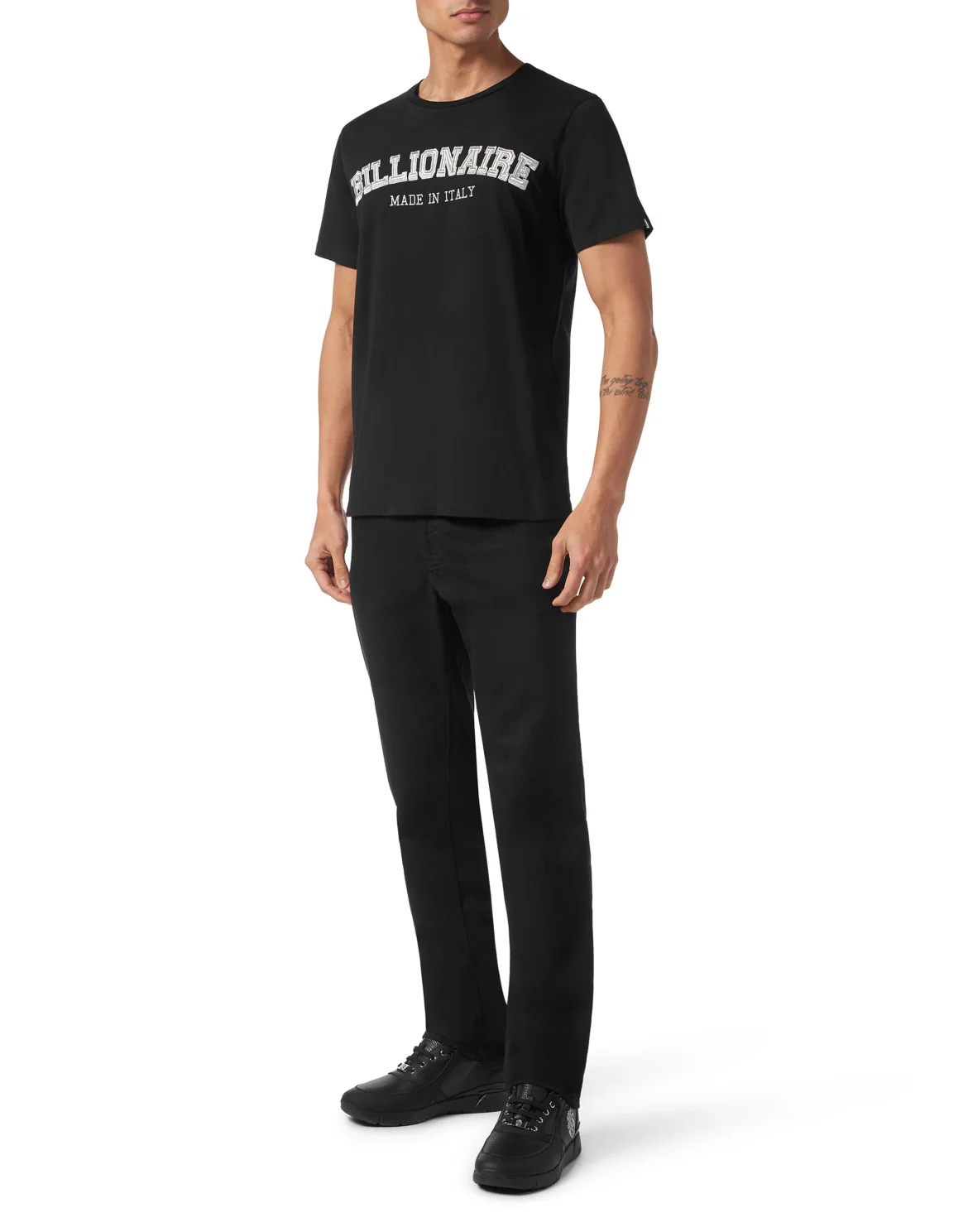 Jersey T-shirt Round Neck SS, цвет: Черный