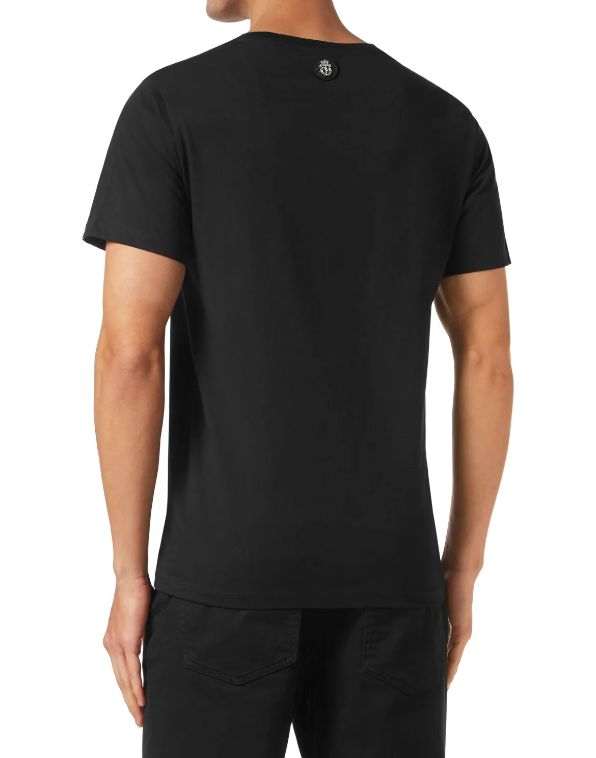 Jersey T-shirt Round Neck SS, цвет: Черный