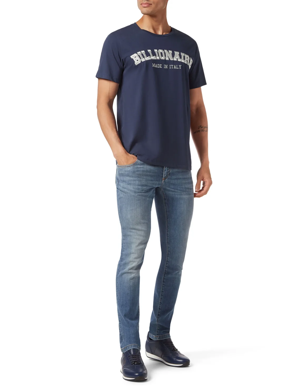 Jersey T-shirt Round Neck SS, цвет: Синий