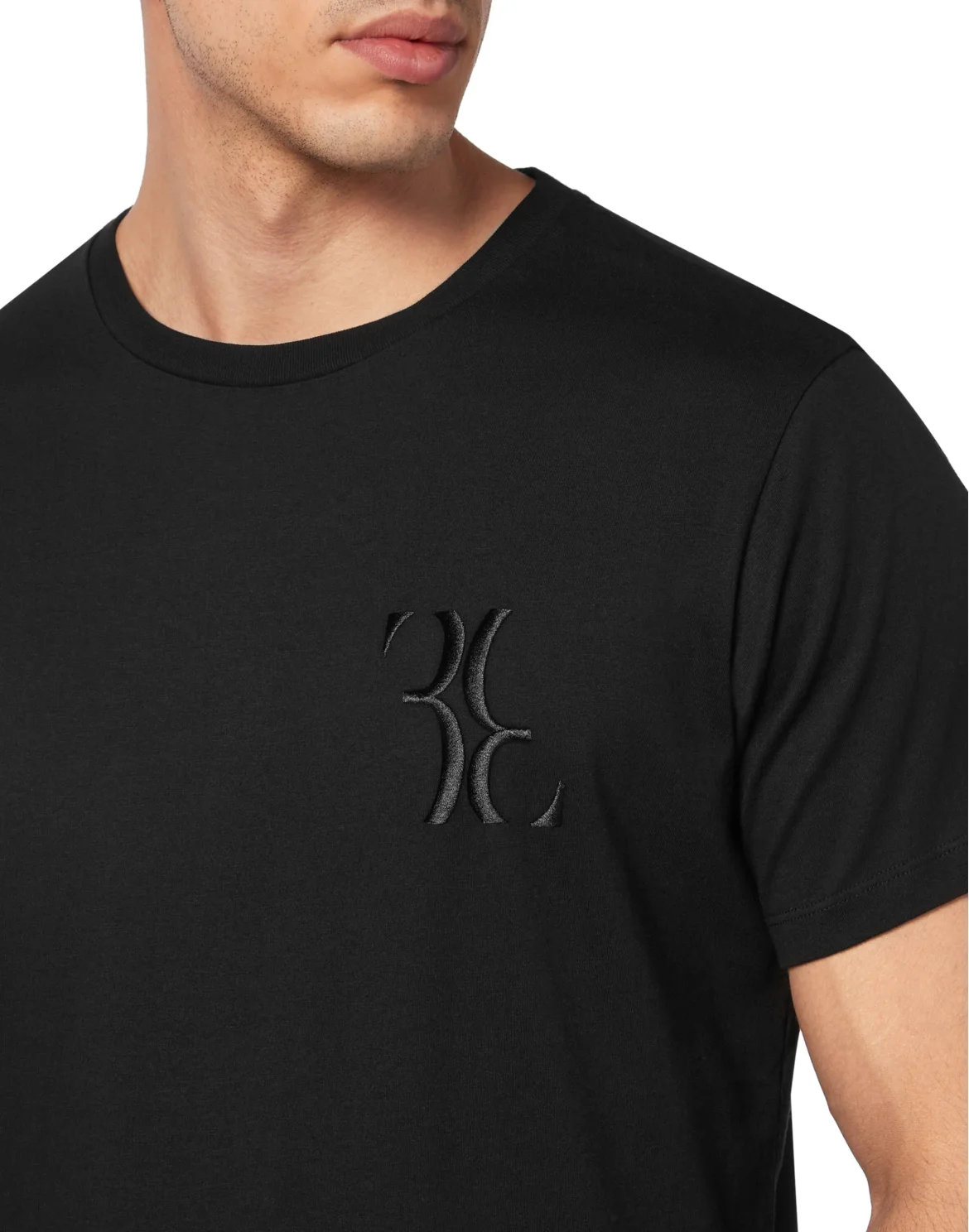 Jersey T-shirt Round Neck SS, цвет: Черный