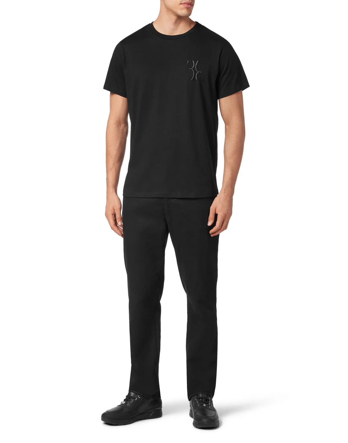Jersey T-shirt Round Neck SS, цвет: Черный