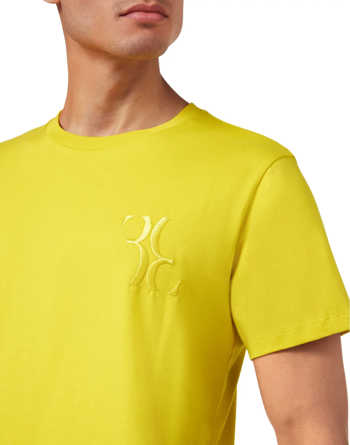 Jersey T-shirt Round Neck SS, цвет: Желтый