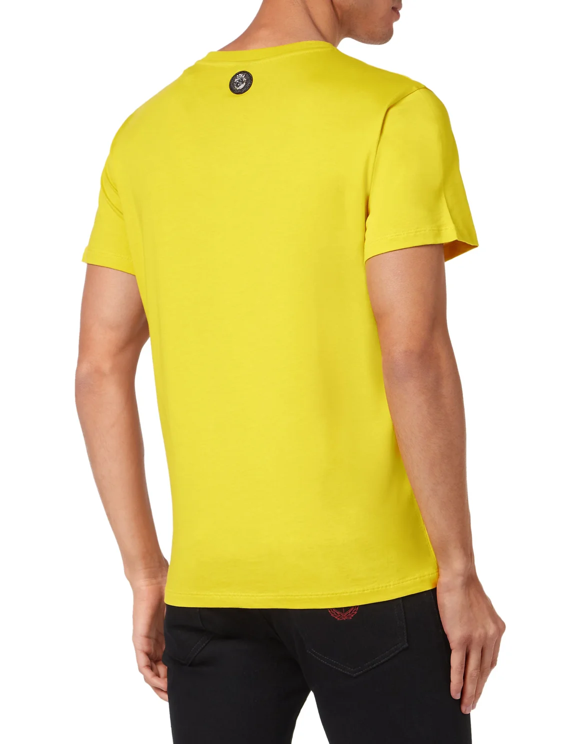 Jersey T-shirt Round Neck SS, цвет: Желтый