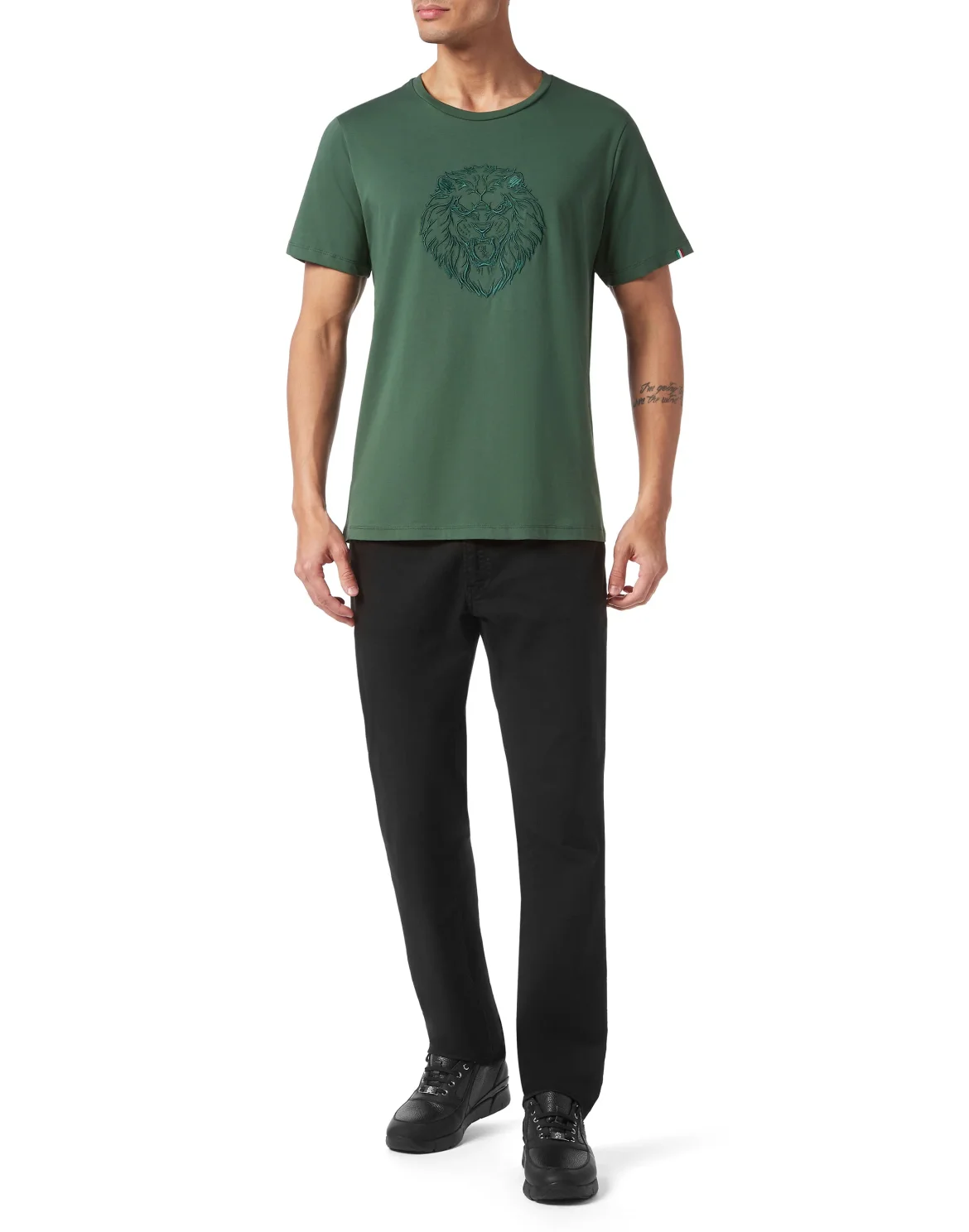 Jersey T-shirt Round Neck SS, цвет: Зеленый