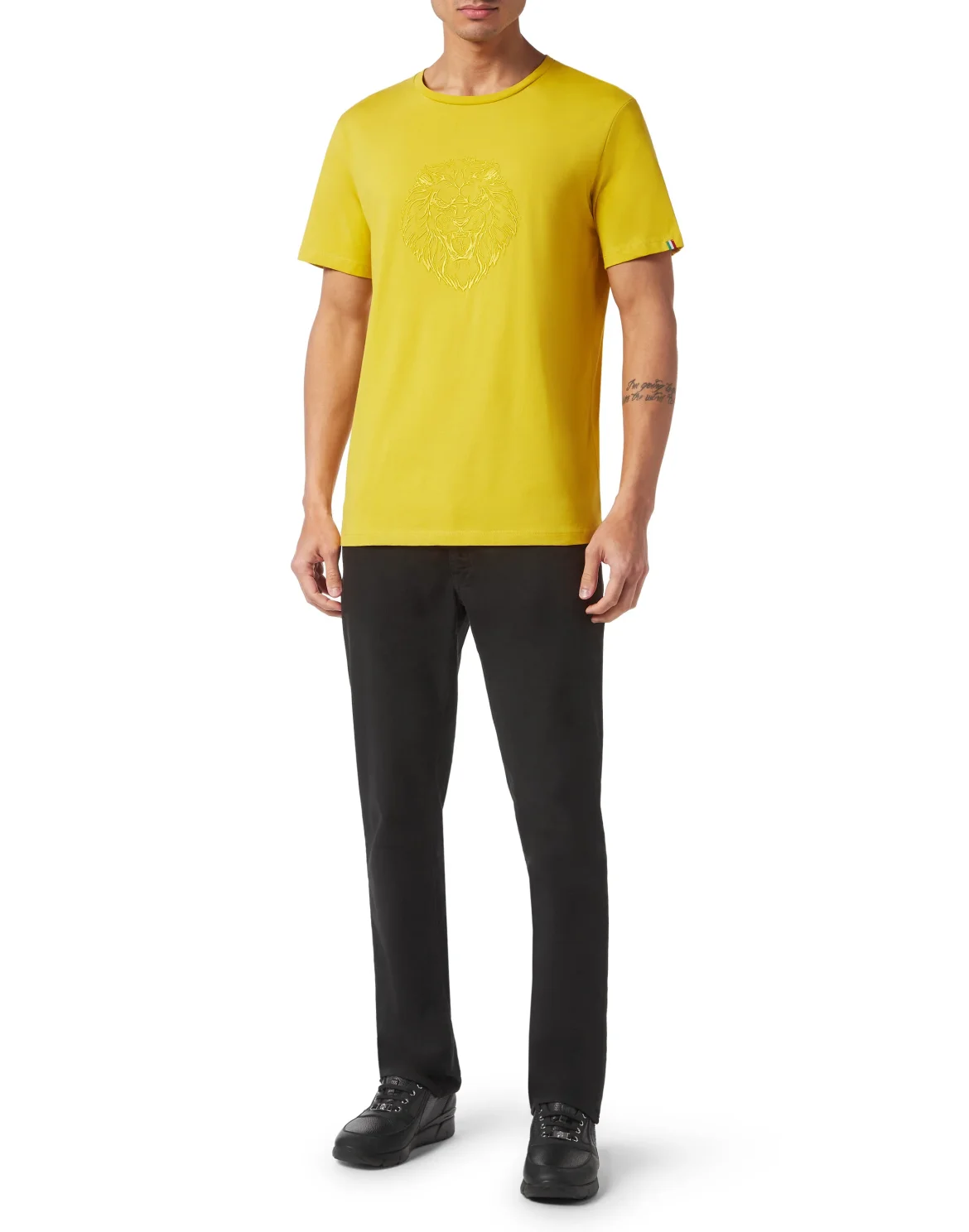 Jersey T-shirt Round Neck SS, цвет: Желтый