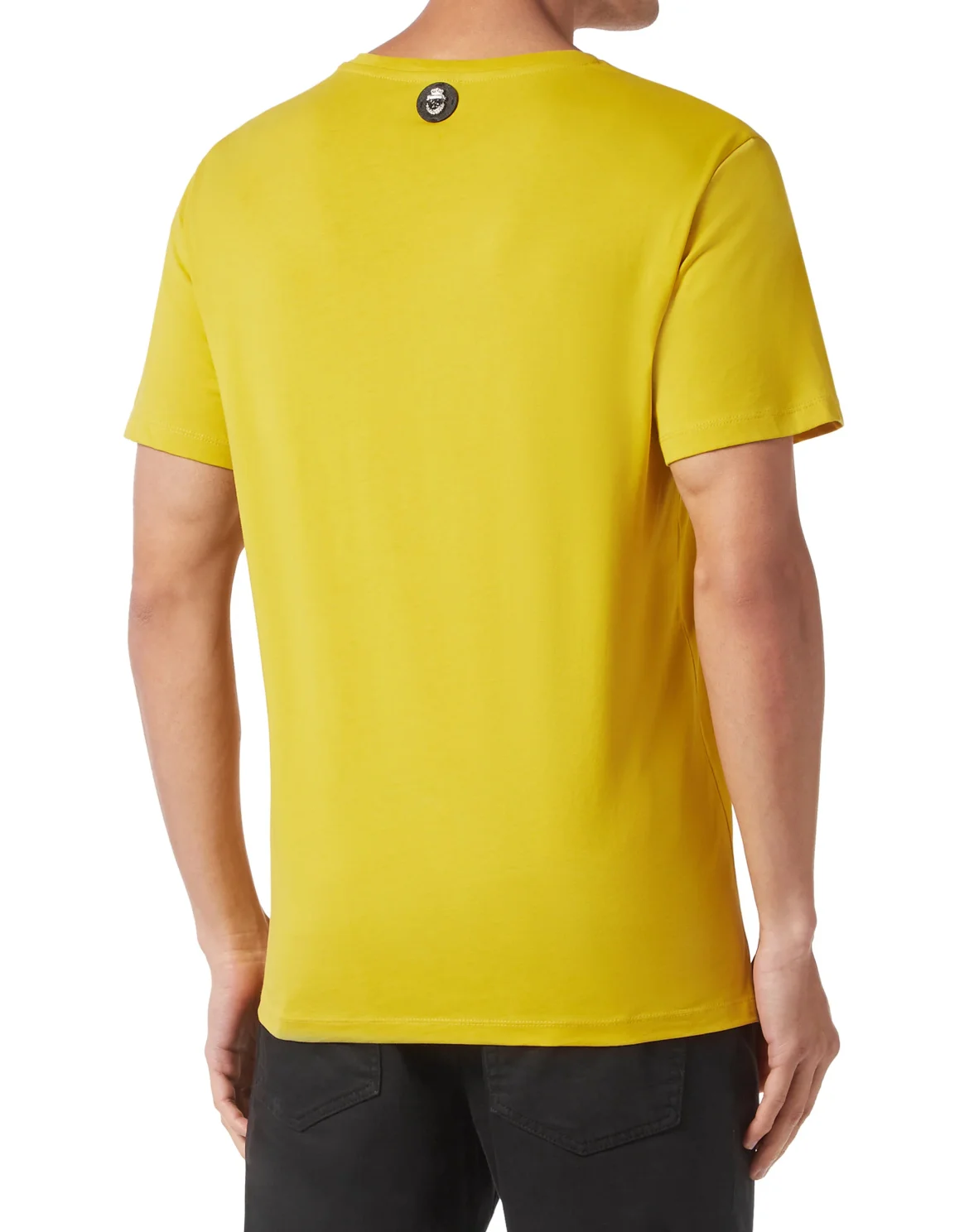 Jersey T-shirt Round Neck SS, цвет: Желтый