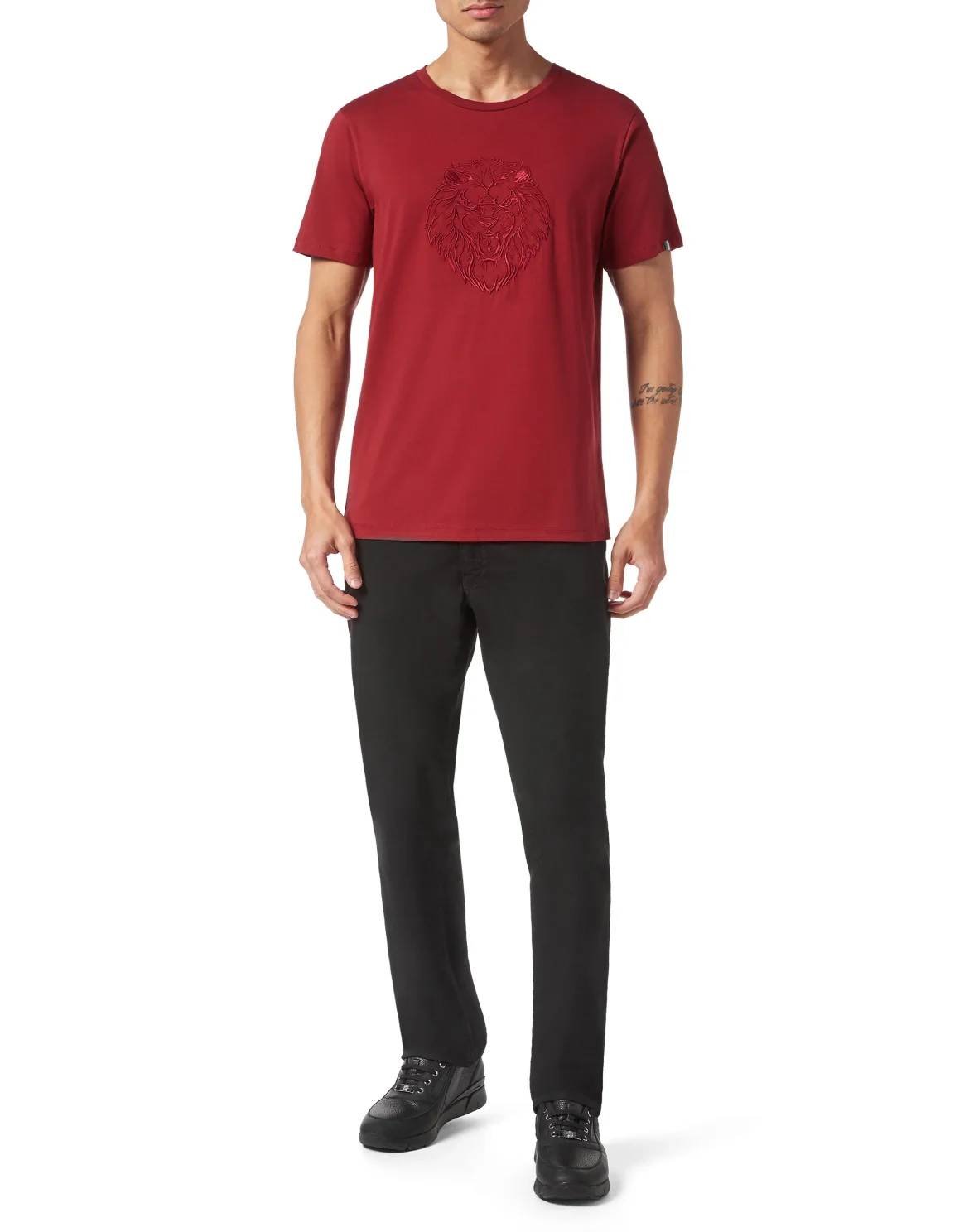 Jersey T-shirt Round Neck SS, цвет: Красный
